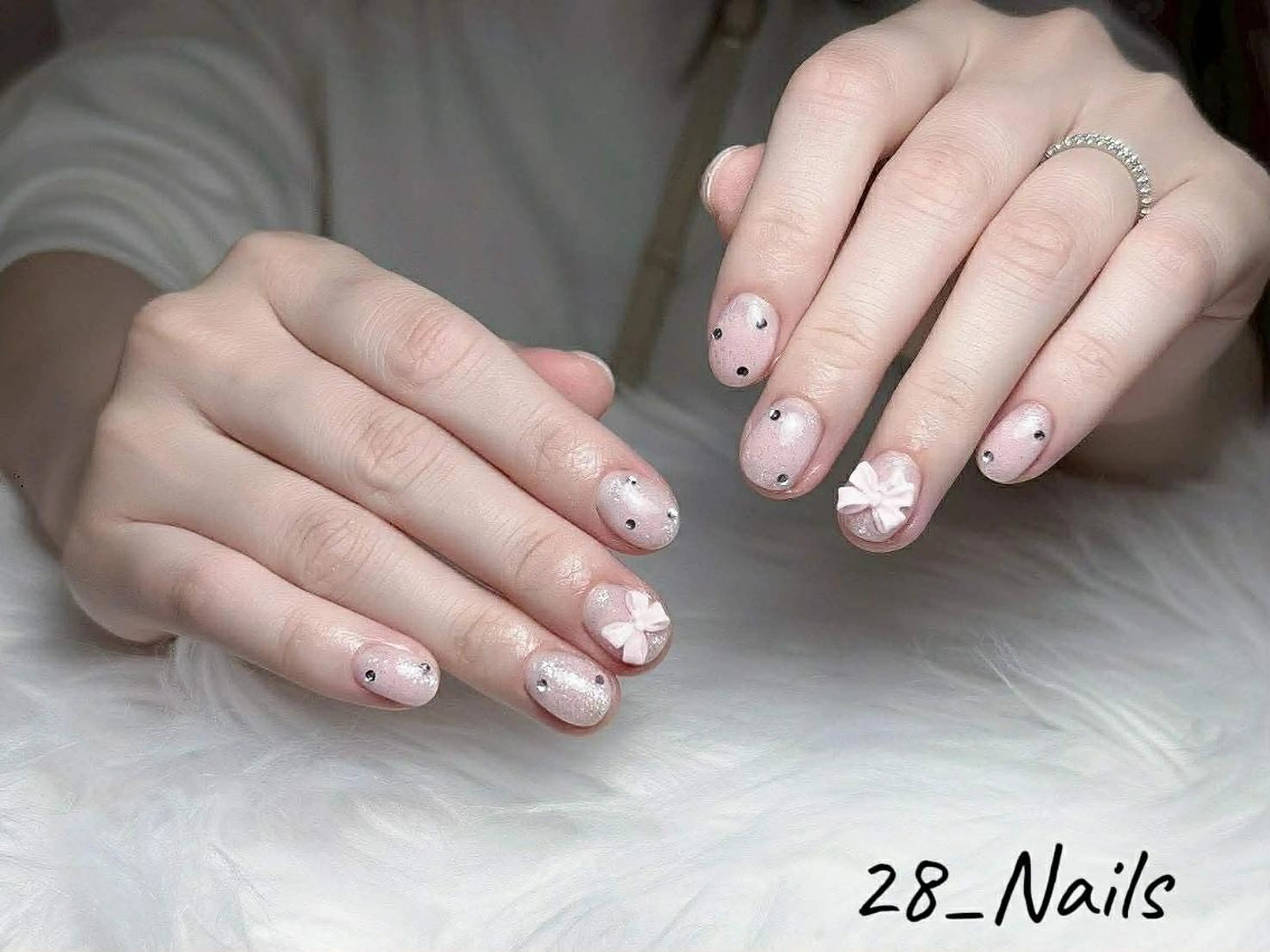 ショート ハンドネイル ニャット アインのネイルデザイン