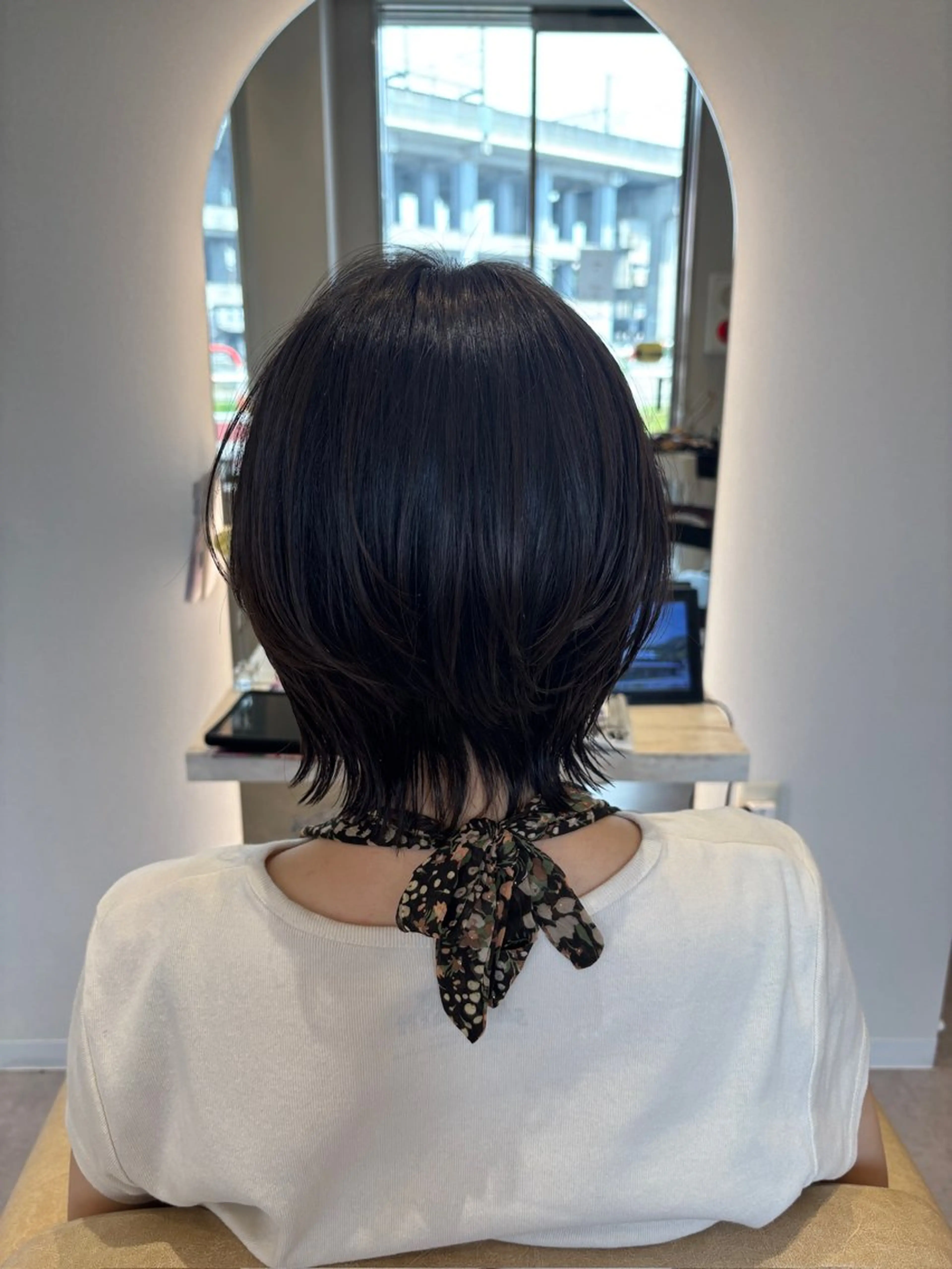 ショート 室川 花菜のヘアスタイル