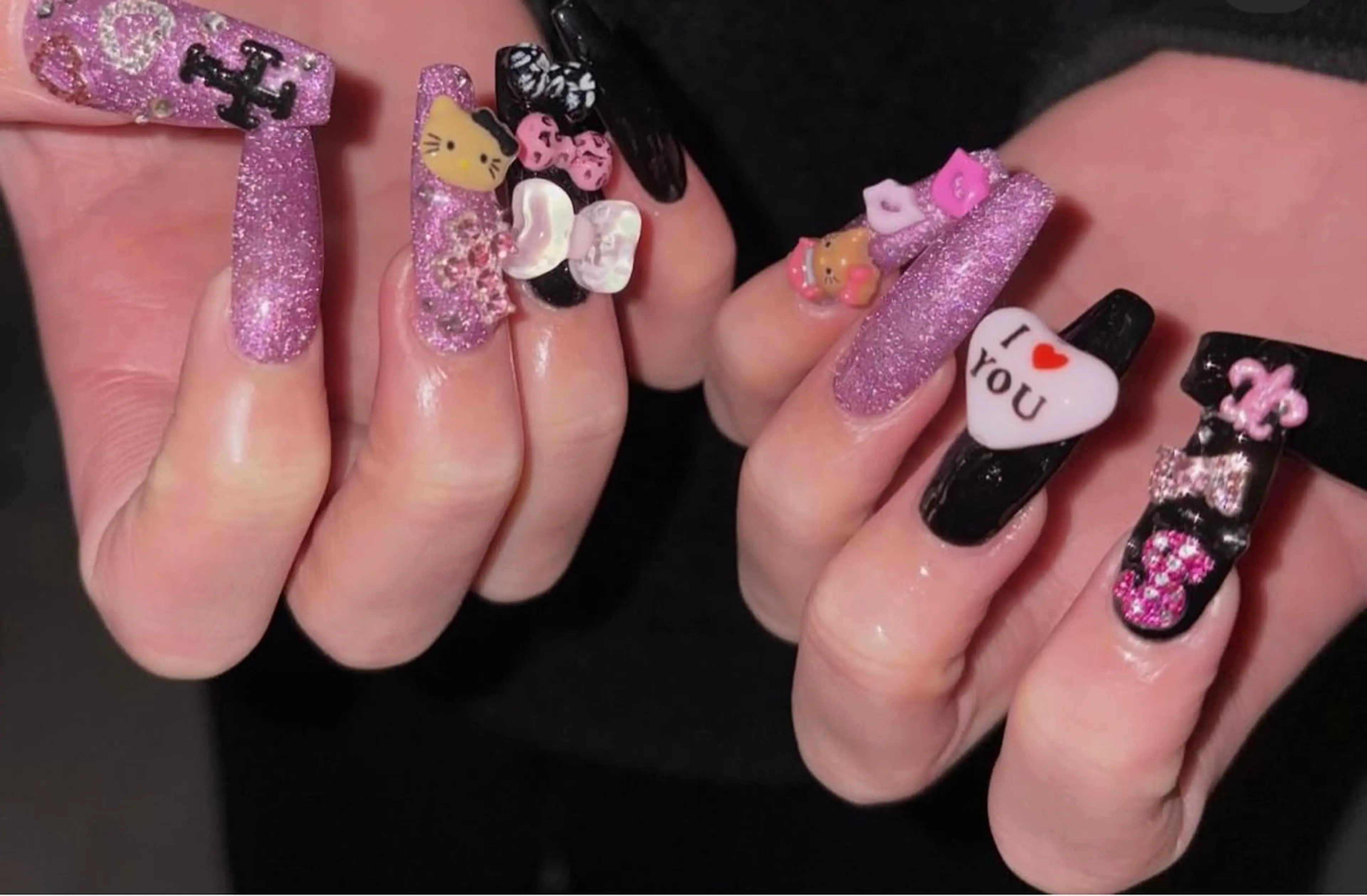 ネイル アートネイル ストーンネイル ネイルチップ ハンドネイル NiJi Nailsのネイルデザイン