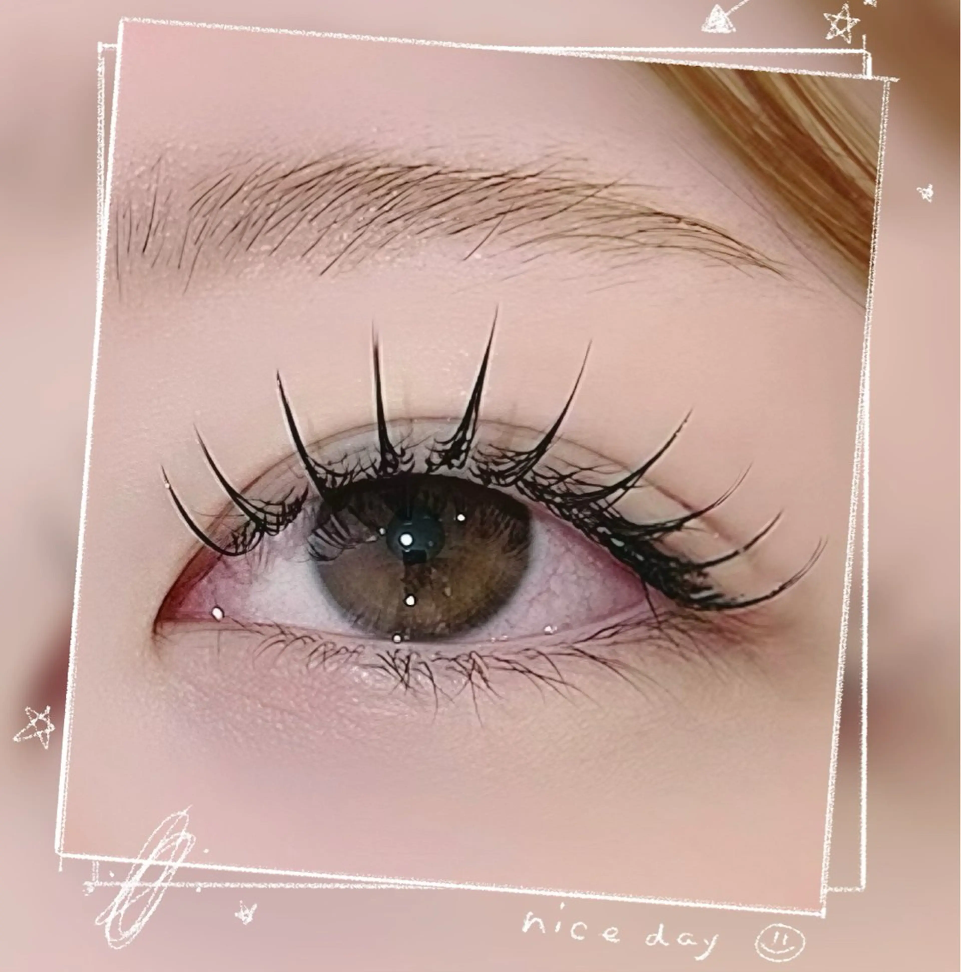 マツエク・マツパ マツエク soo lash room nachiのマツエク・マツパデザイン