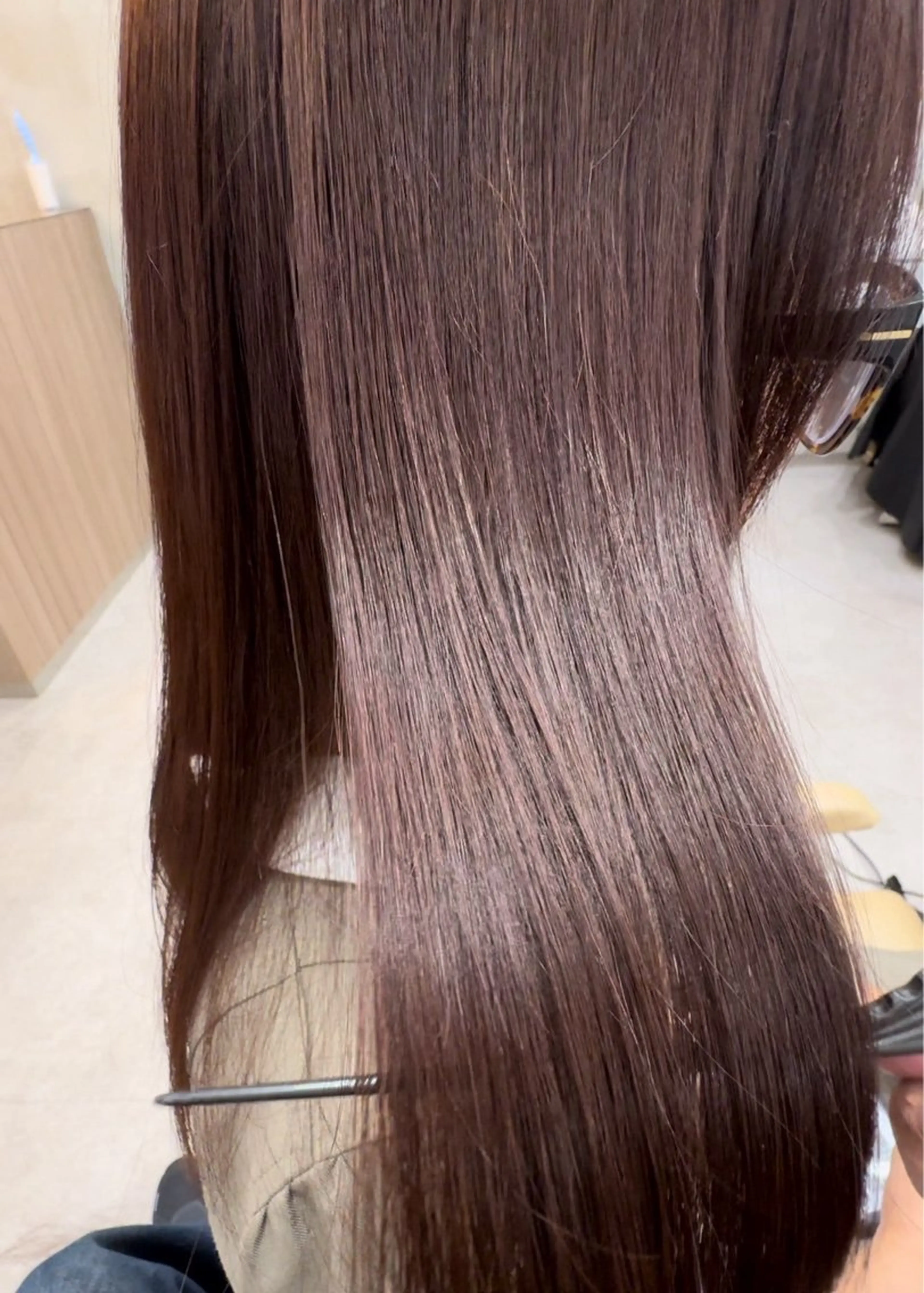 1日1名様限定🌟透明感カラー+髪質改善カシミアトリートメント🌟の写真