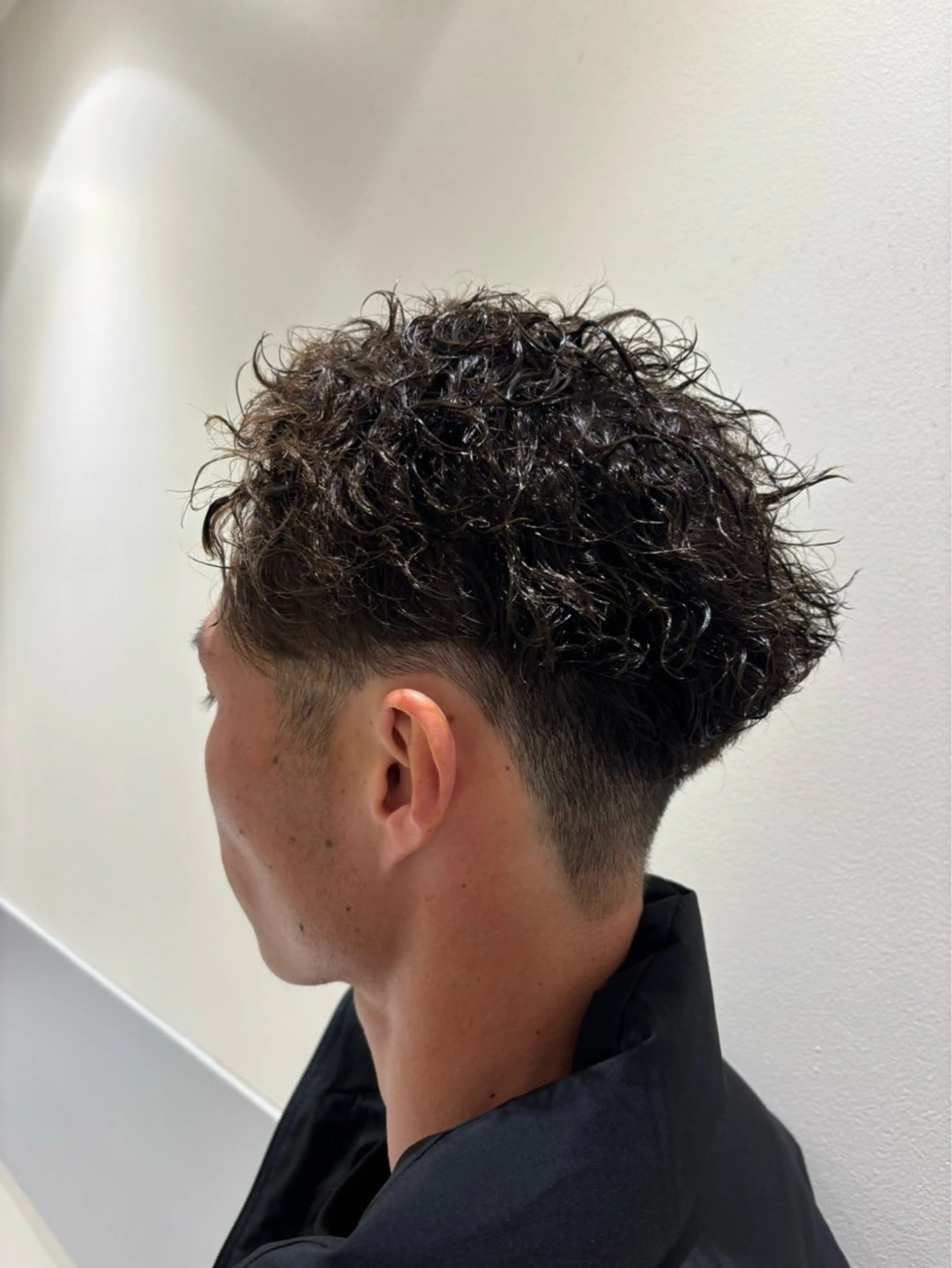 メンズ メンズパーマ 🌟メンズ/ミニボブ Marin💟のヘアスタイル