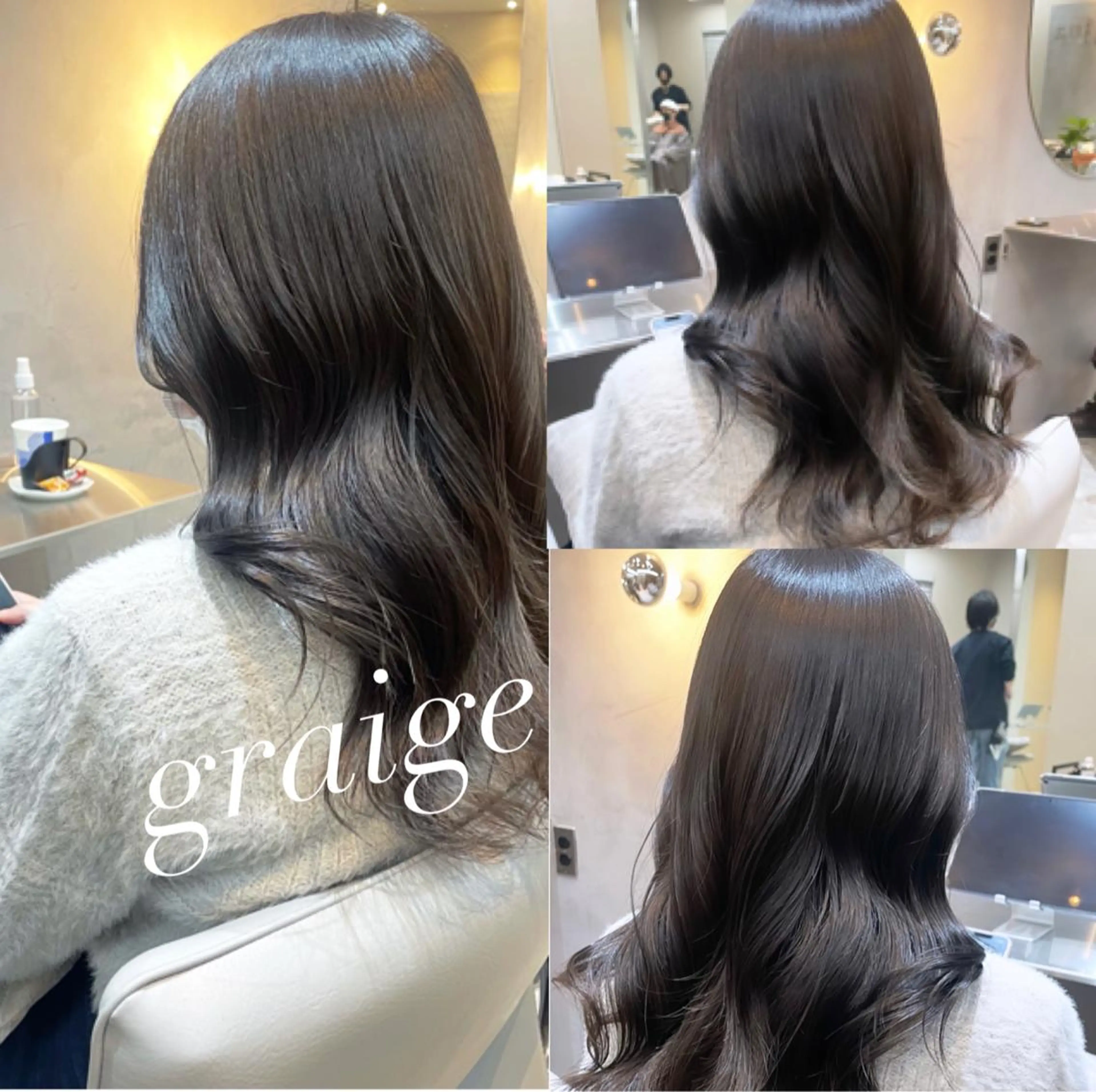 セミロング YUKI / レイヤーカット🤍のヘアスタイル