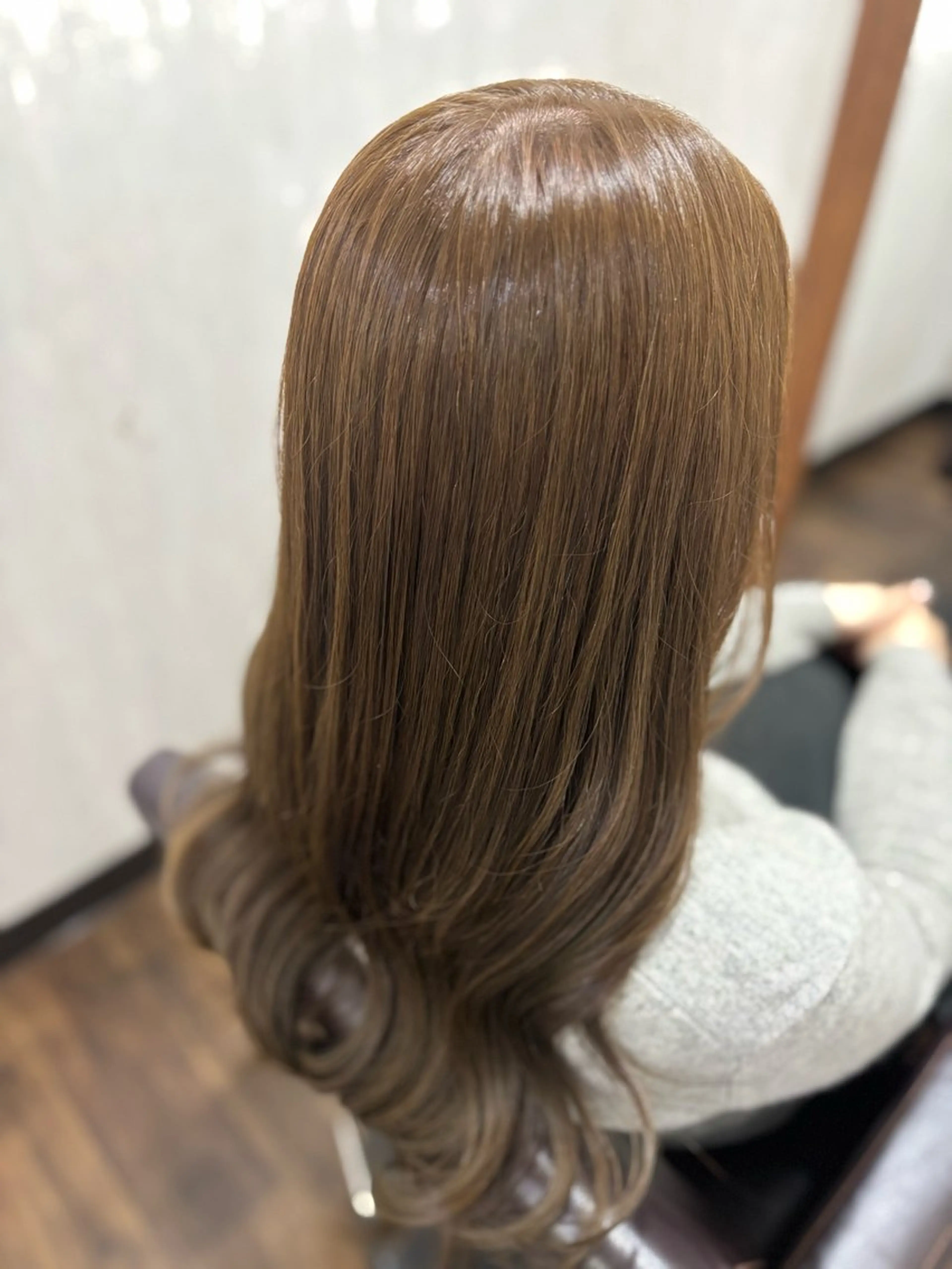ロング カラー カラーモデル募集 ☘️もえな☘️のヘアスタイル