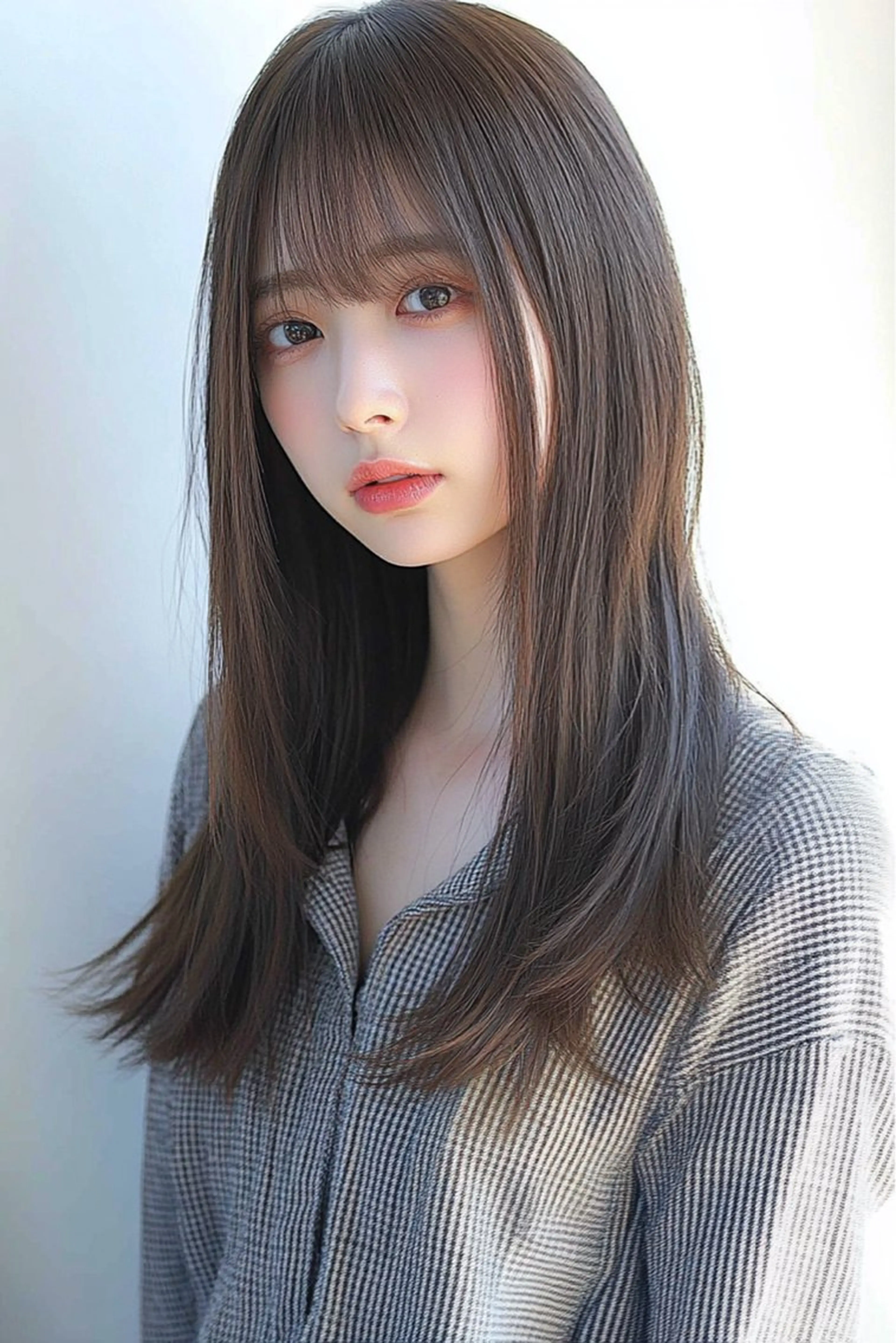 ロング カラー 髪質改善 ロング 縮毛矯正 成城美容室 YOSHIMURAのヘアスタイル