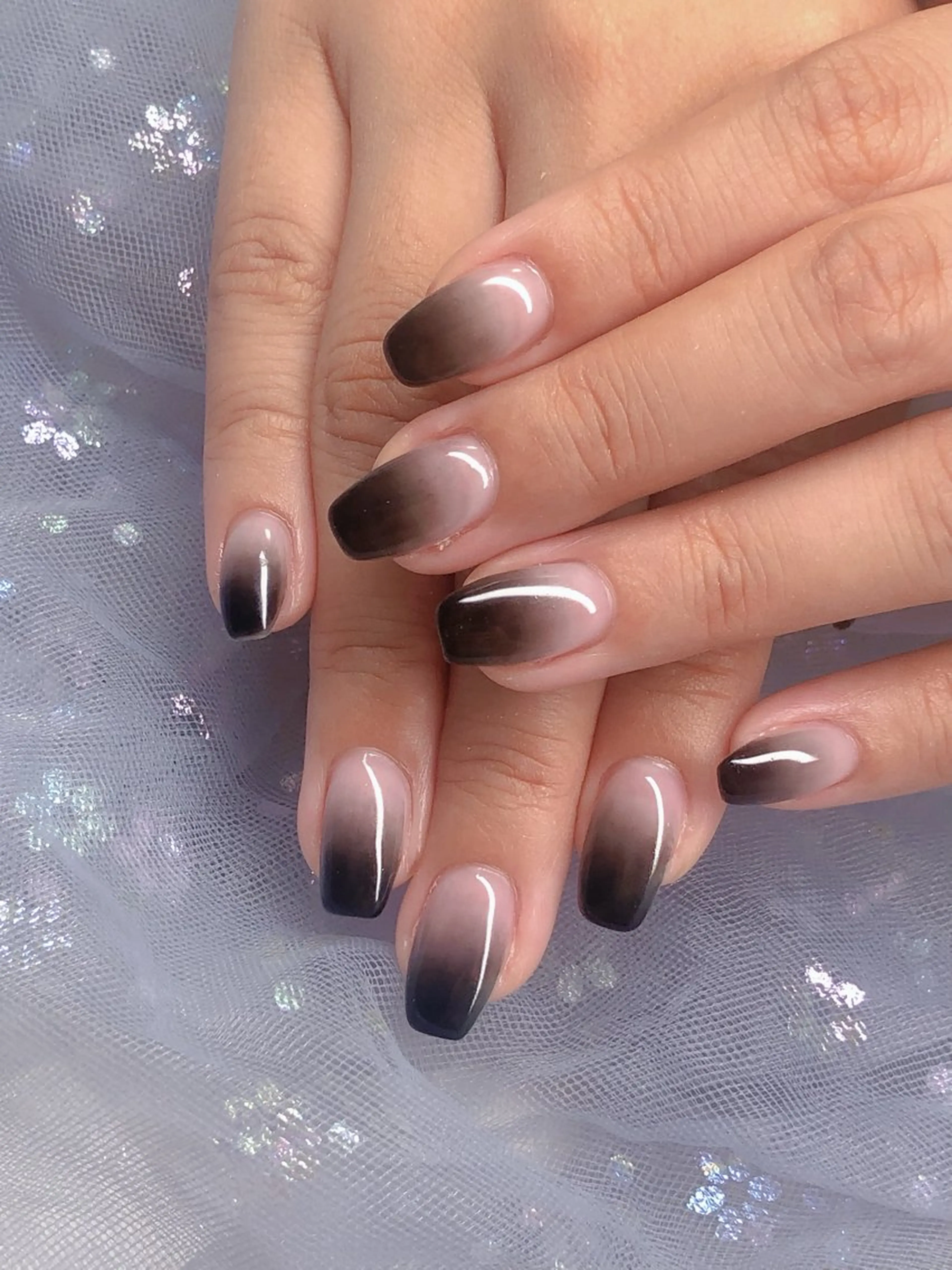 ネイル ハンドネイル ハンドケア ハク キのネイルデザイン