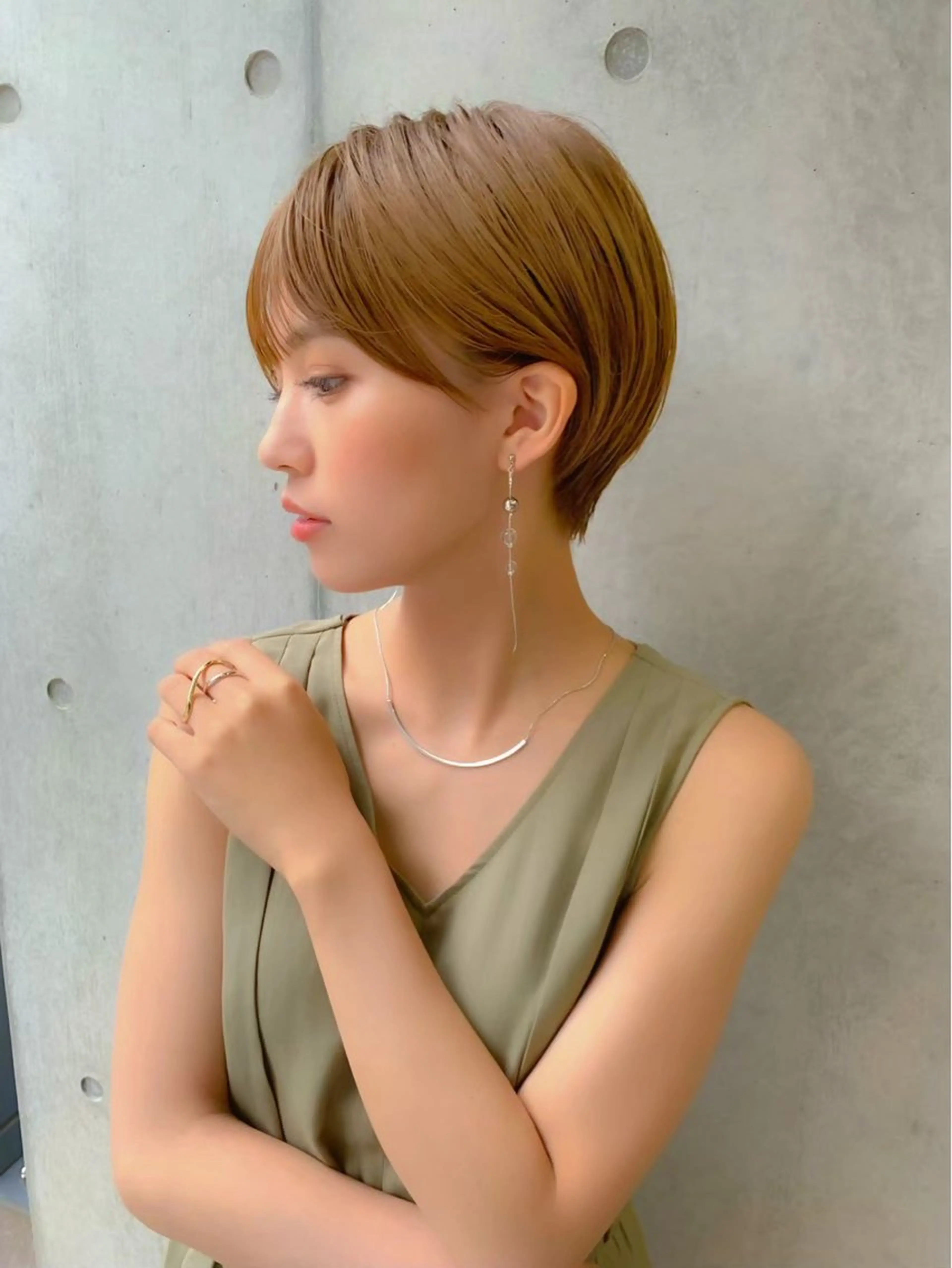 ショート ショートヘア 小顔カット カット ヘアカラー トリートメント ヘッドスパ taiga レイヤー /髪質改善/矯正🌈のヘアスタイル