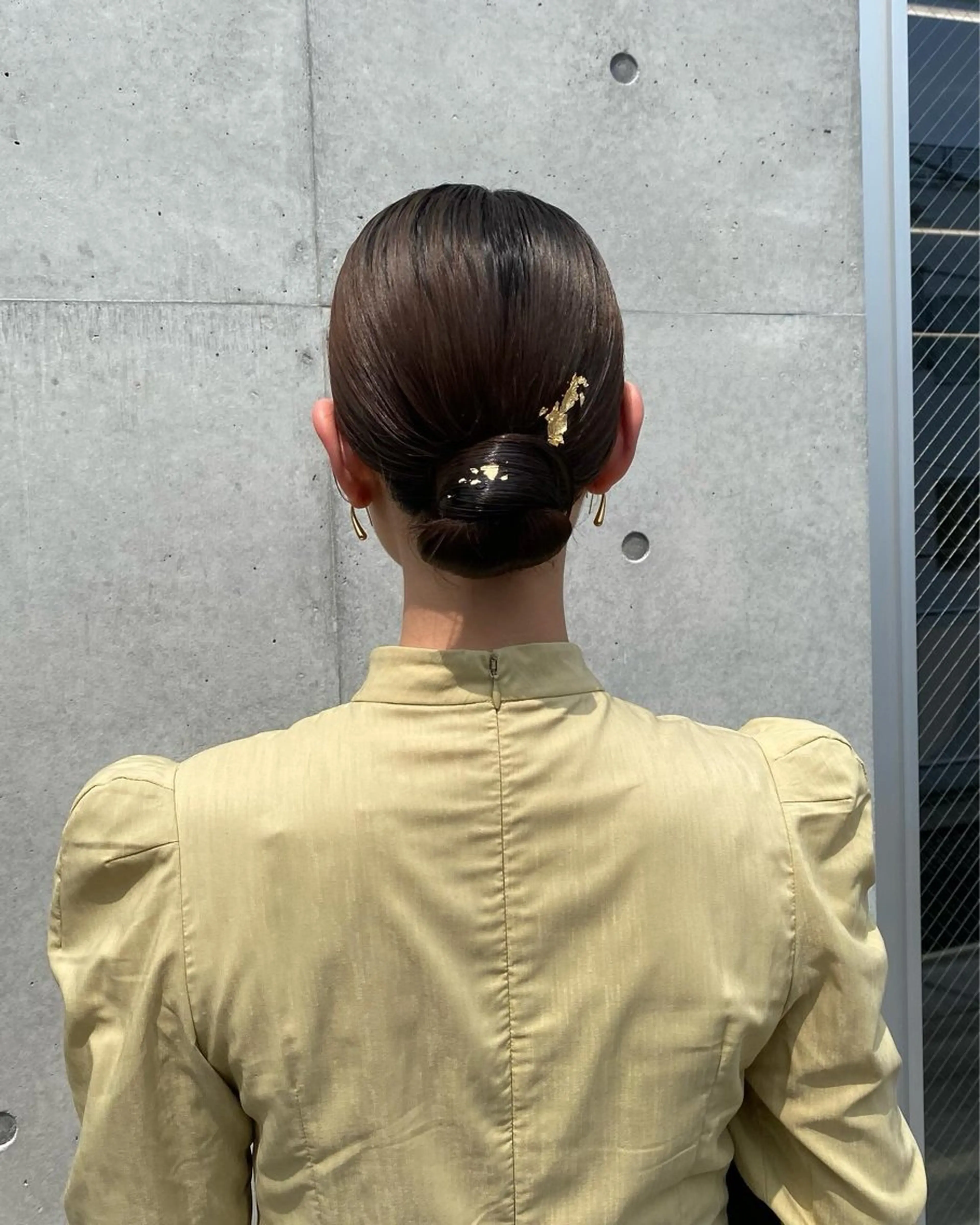 ミディアム カラー ヘアアレンジ 結婚式・ブライダル 浴衣 ヘアセット mina 🌷のヘアスタイル