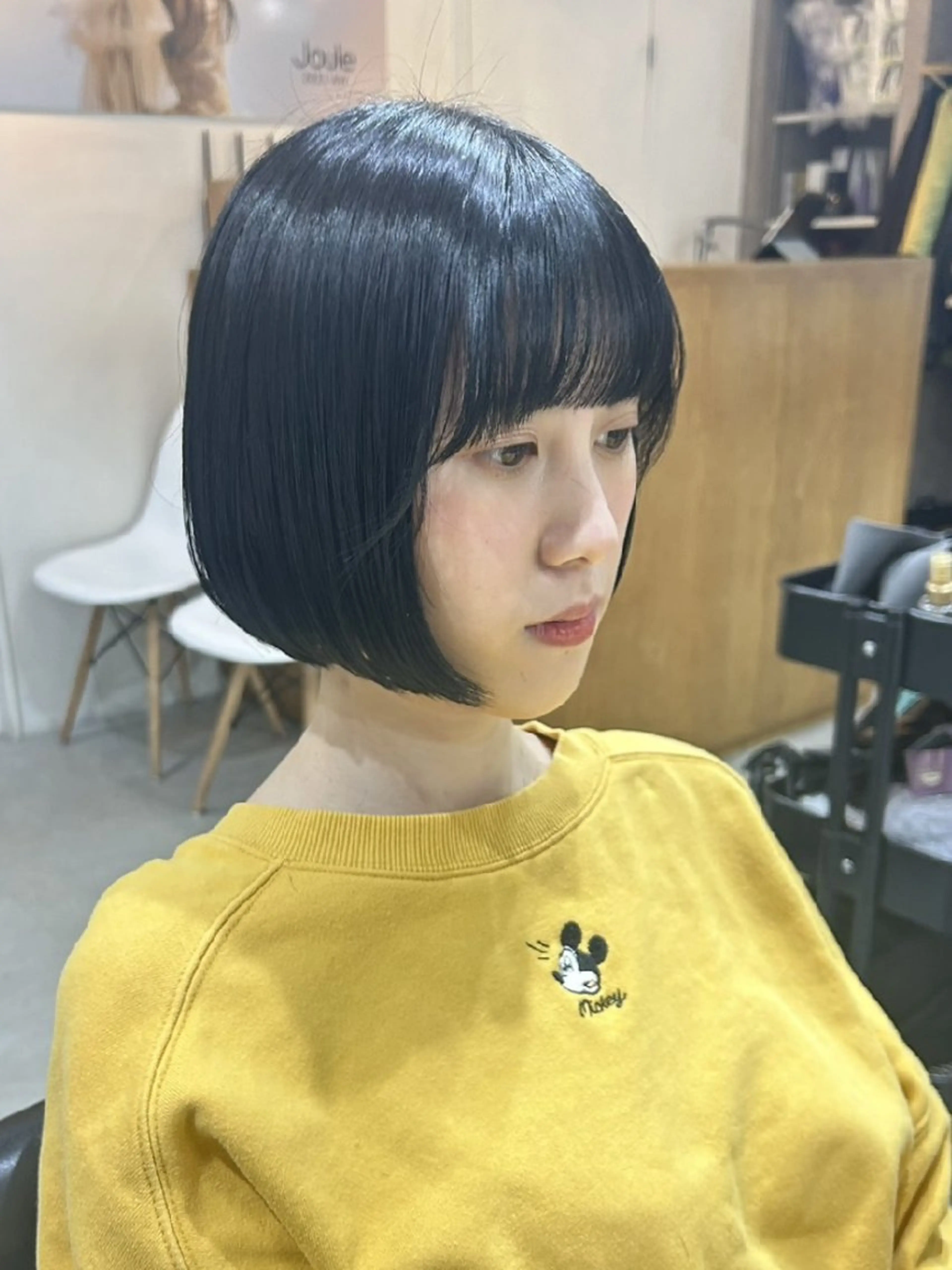 ショート ボブ カット トリートメント ボブ人気No,1✨ TAME副店長のヘアスタイル