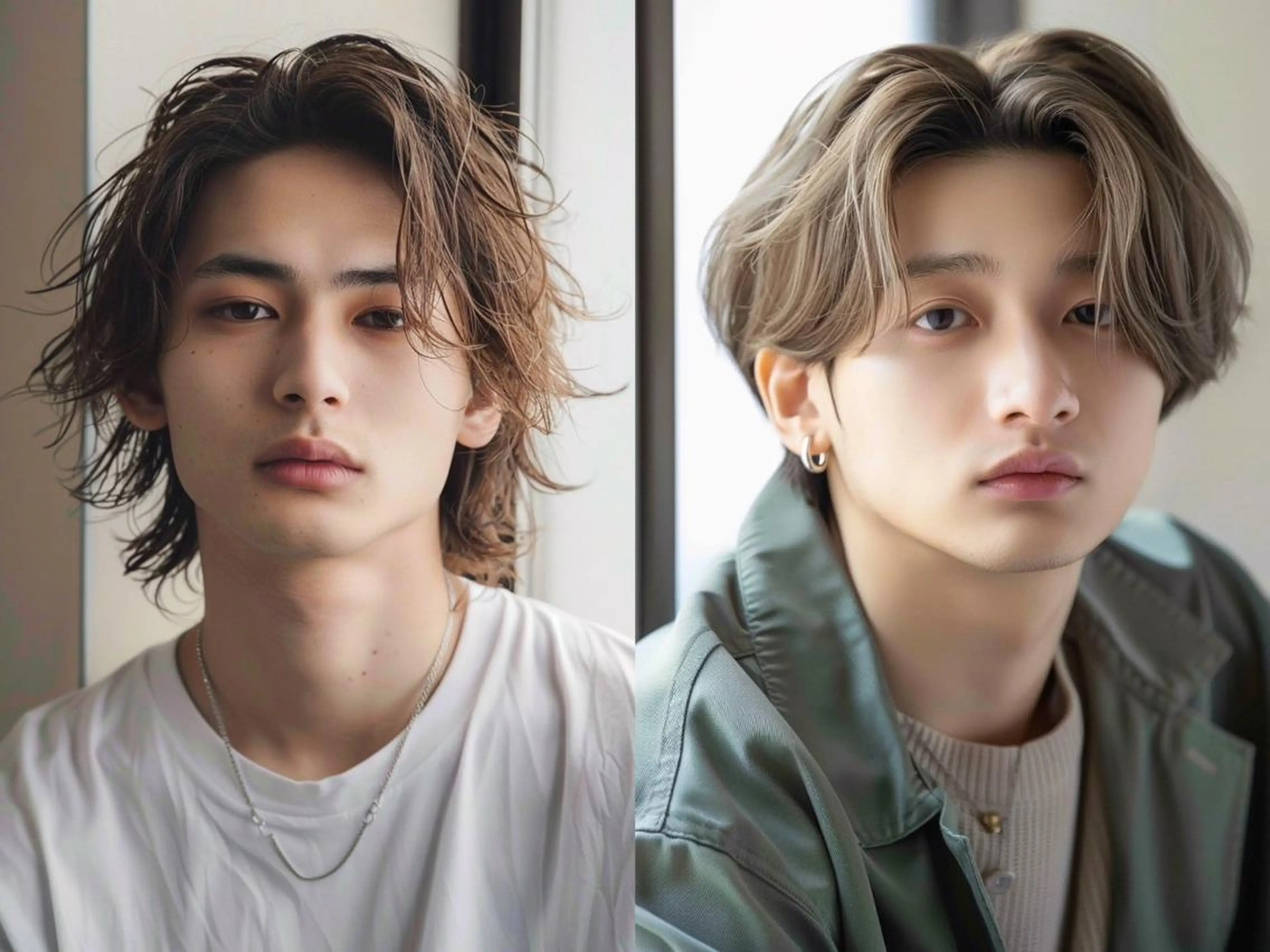 【🔷メンズ限定🔷】カット➕ブリーチカラー➕フルカラー➕トリートメントの写真