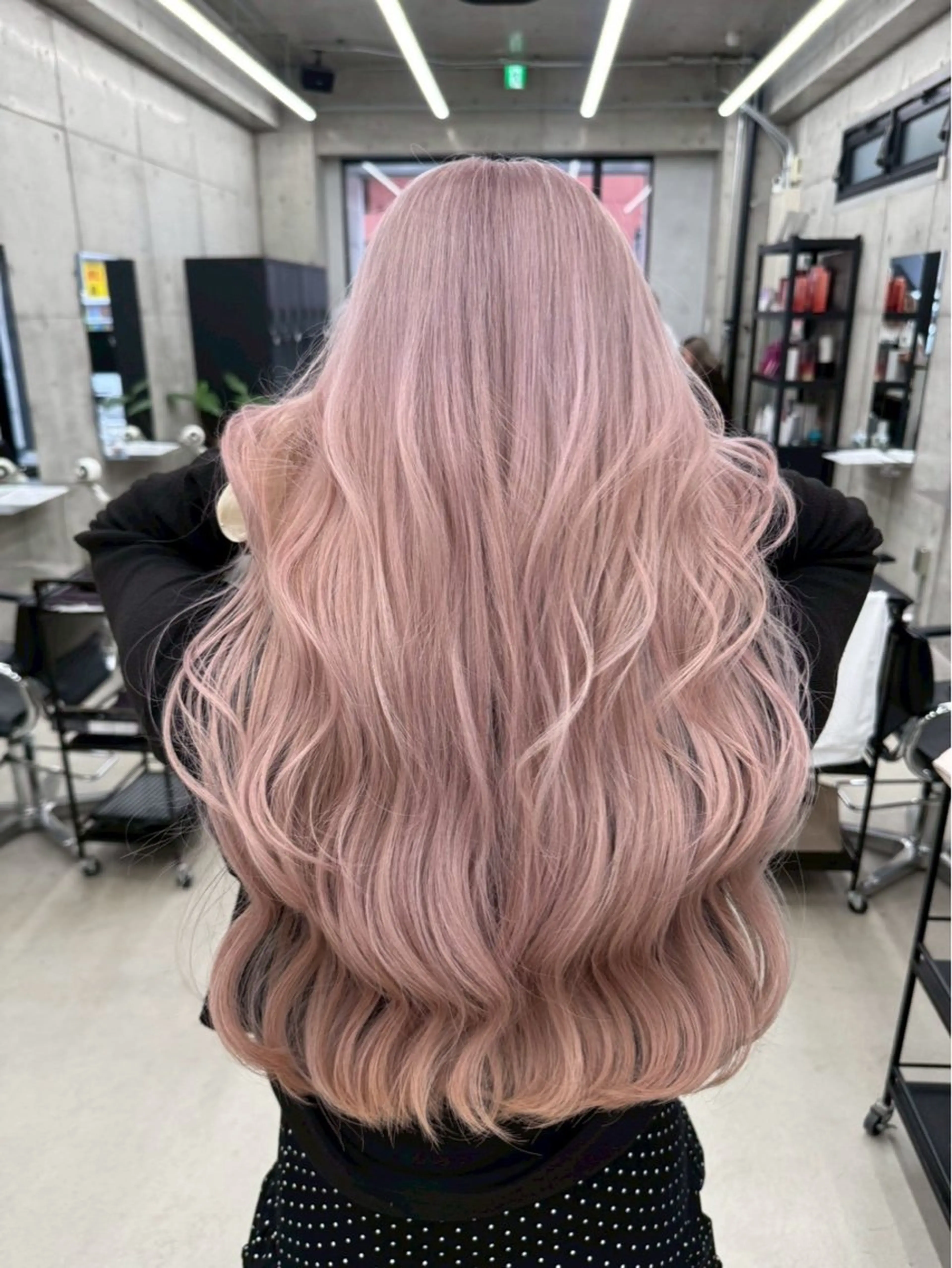 ロング ロング 大野 伽月のヘアスタイル