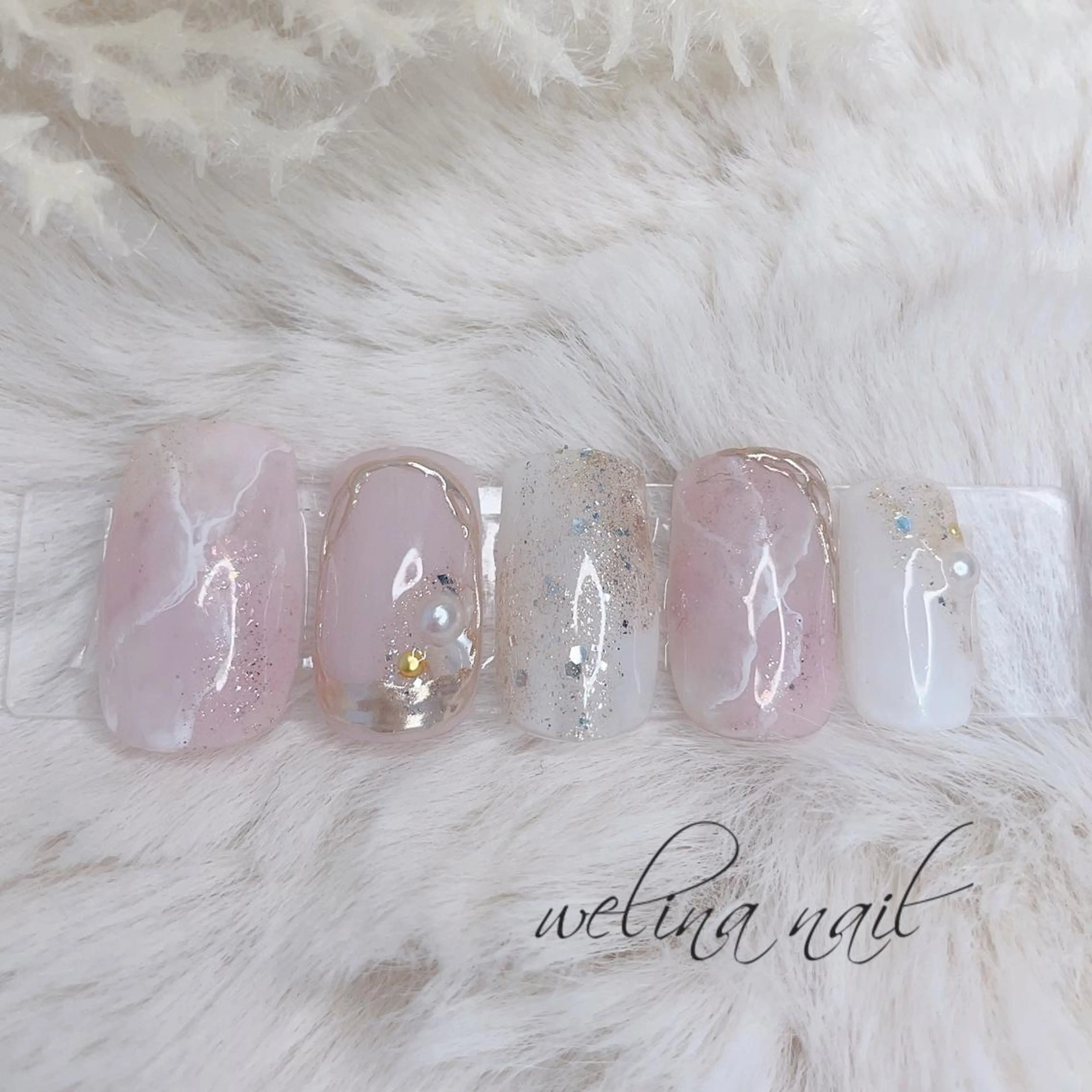 セミロング ハンドネイル WELINA nail salonのエステ・リラクイメージ