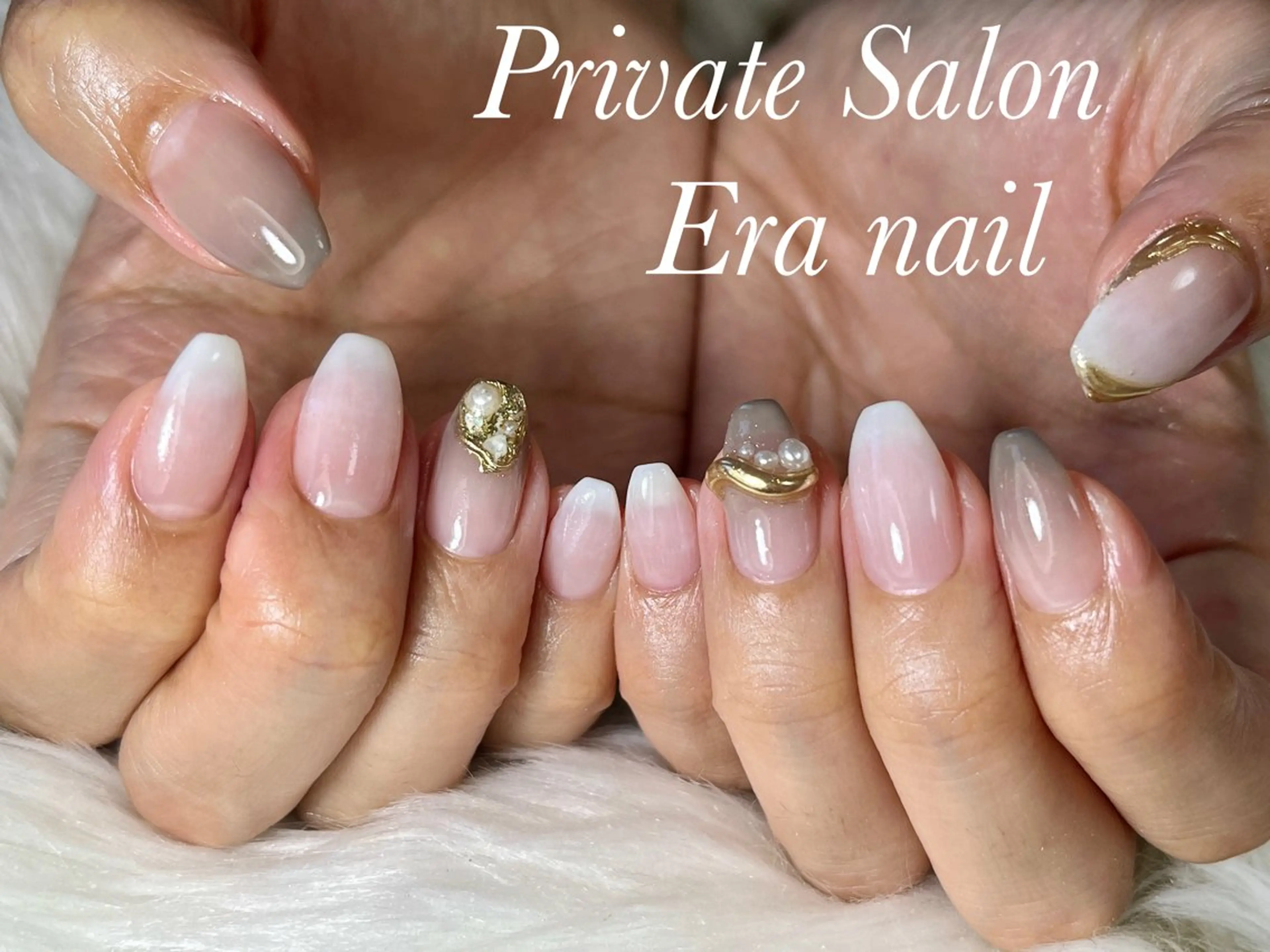 ネイル ミラーネイル Era nailのネイルデザイン