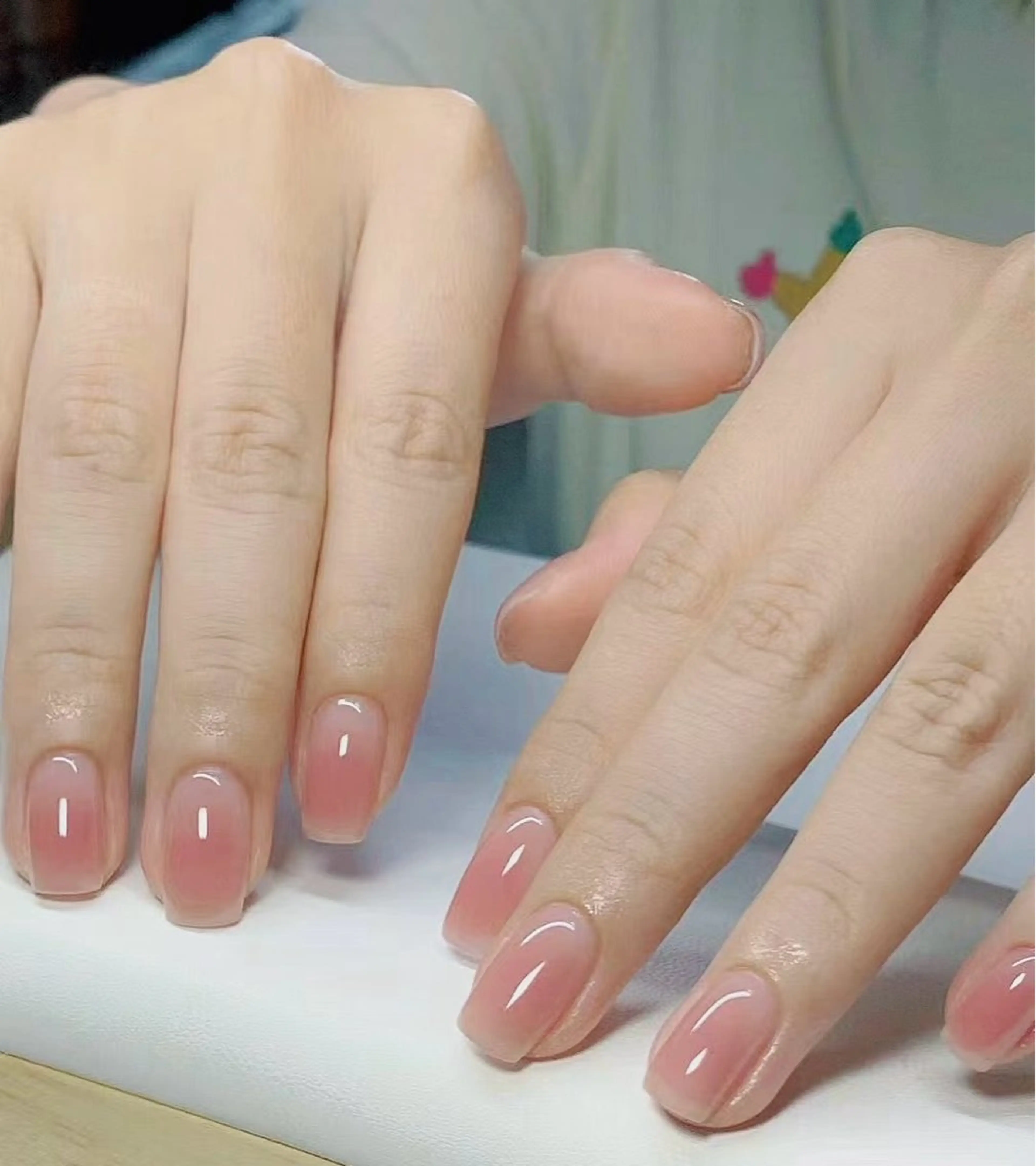 チークネイルの写真