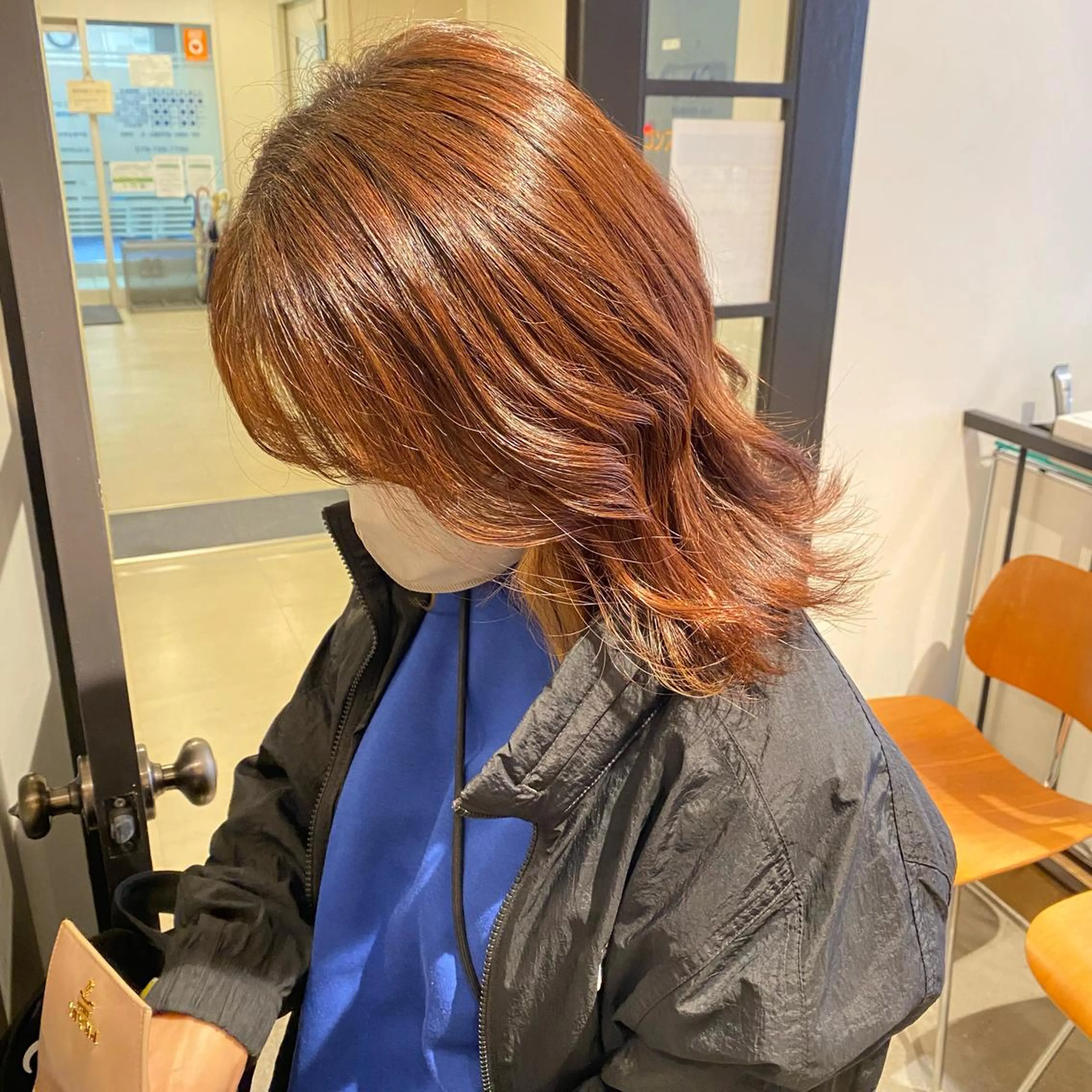 ミディアム 外ハネヘア 丸田 幹太のヘアスタイル