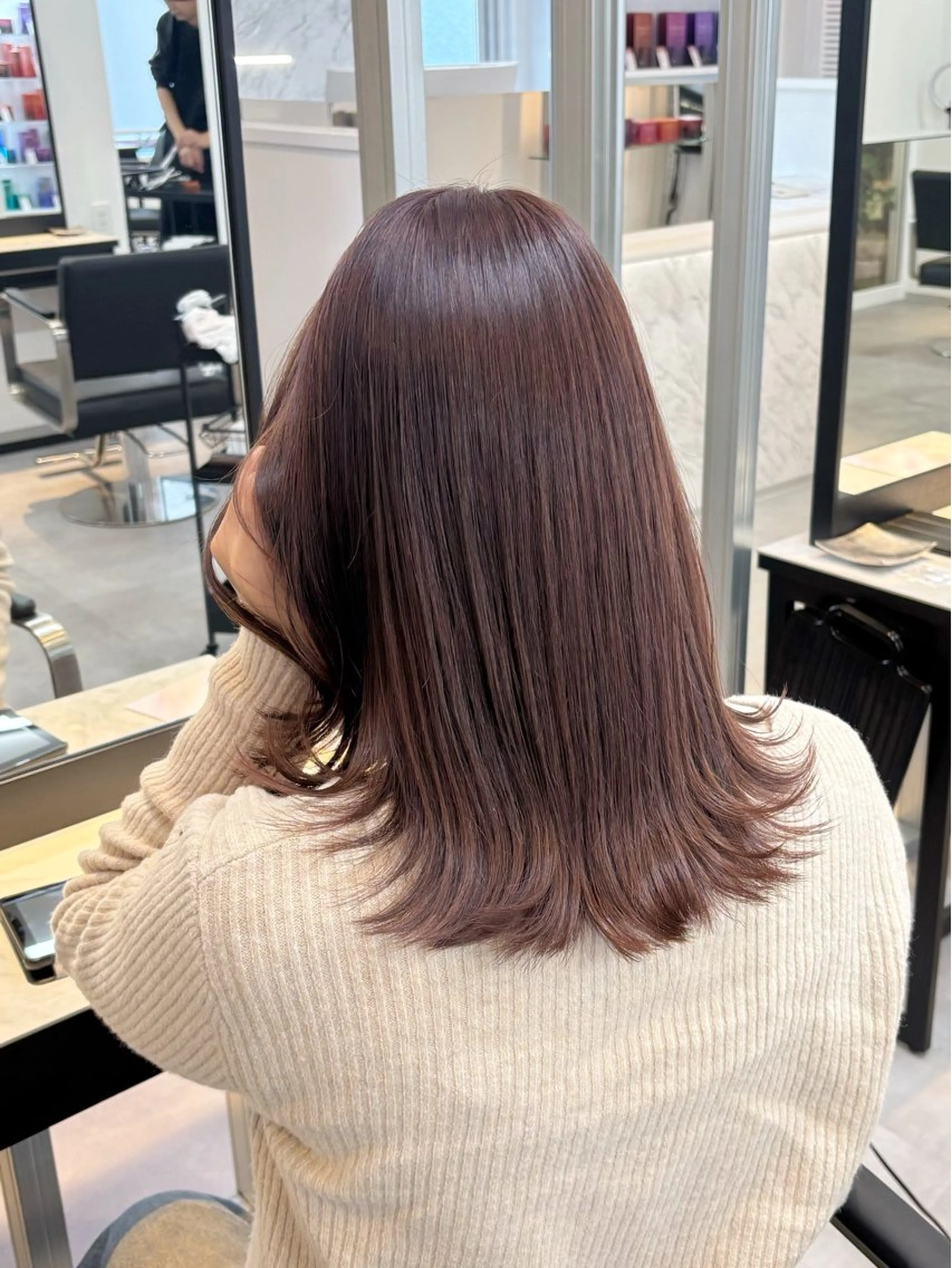 [ご新規様限定💫]カット+カラー+オージュア4STEPトリートメント ¥18150→¥15400の写真