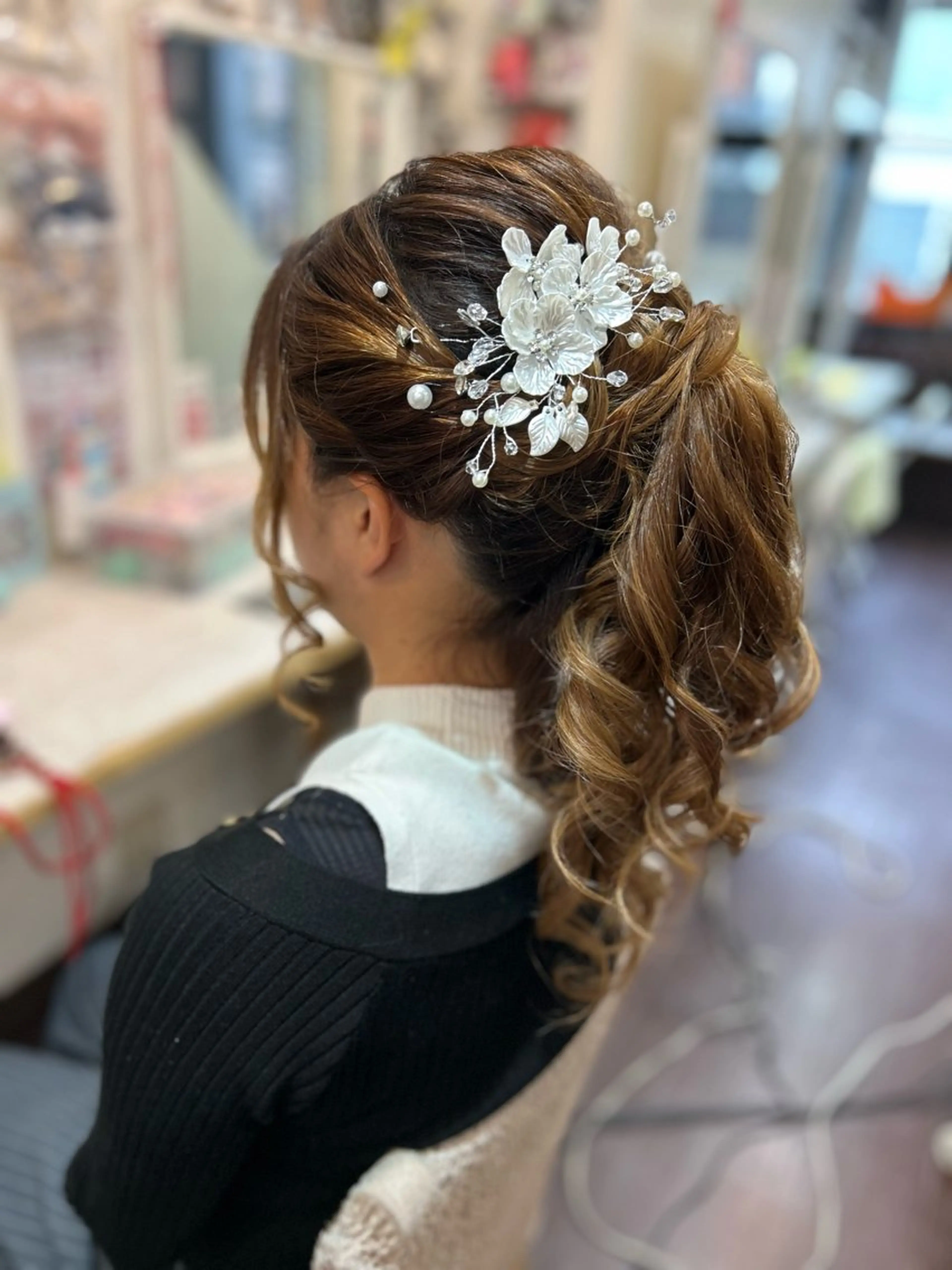 セミロング へアセット/心斎橋 支持率No.1✨🌈のヘアスタイル