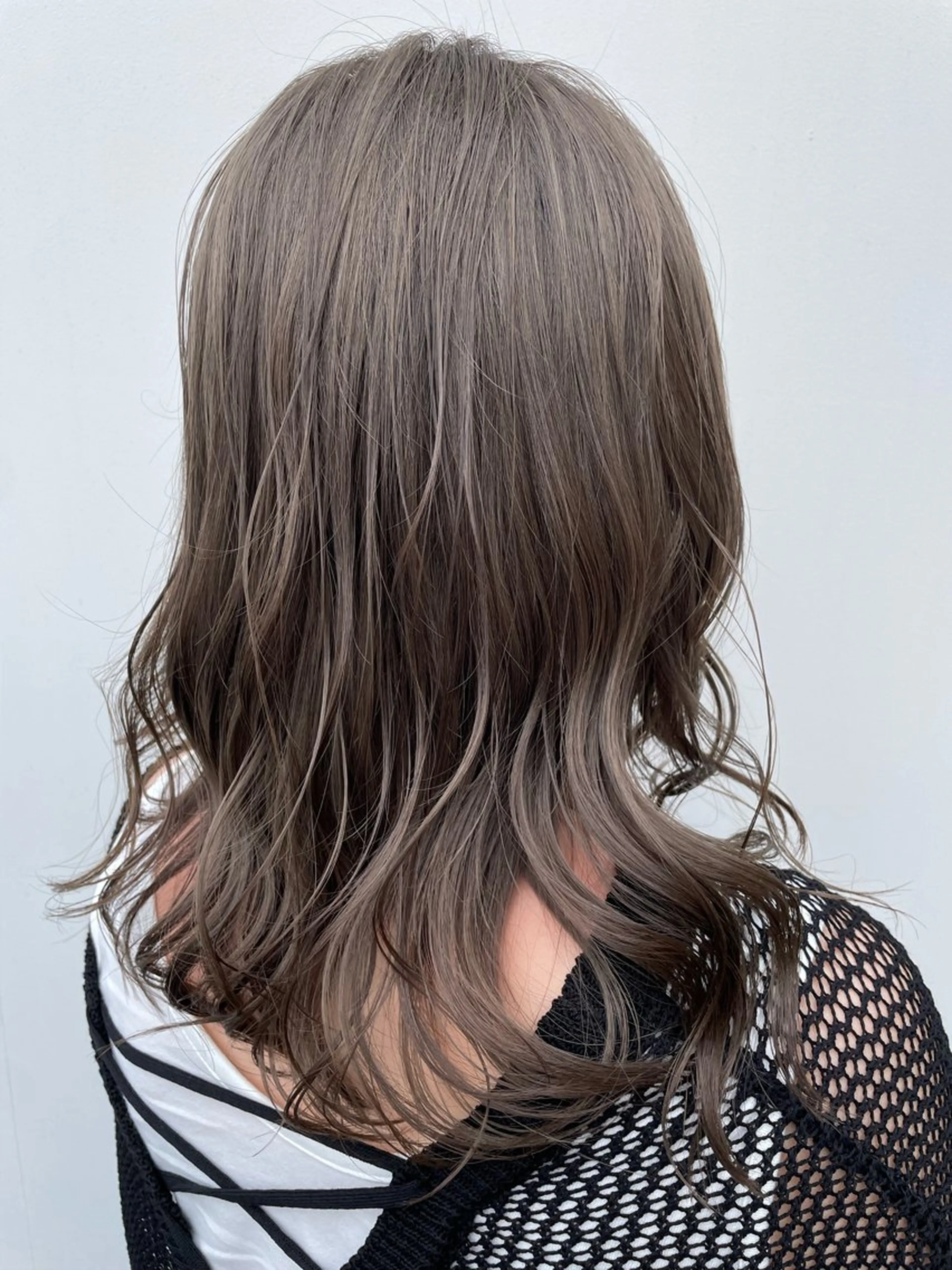 ミディアム カラー パーマ カット ヘアカラー トリートメント 透明感カラー/艶感/ メンズパーマ/福島のヘアスタイル