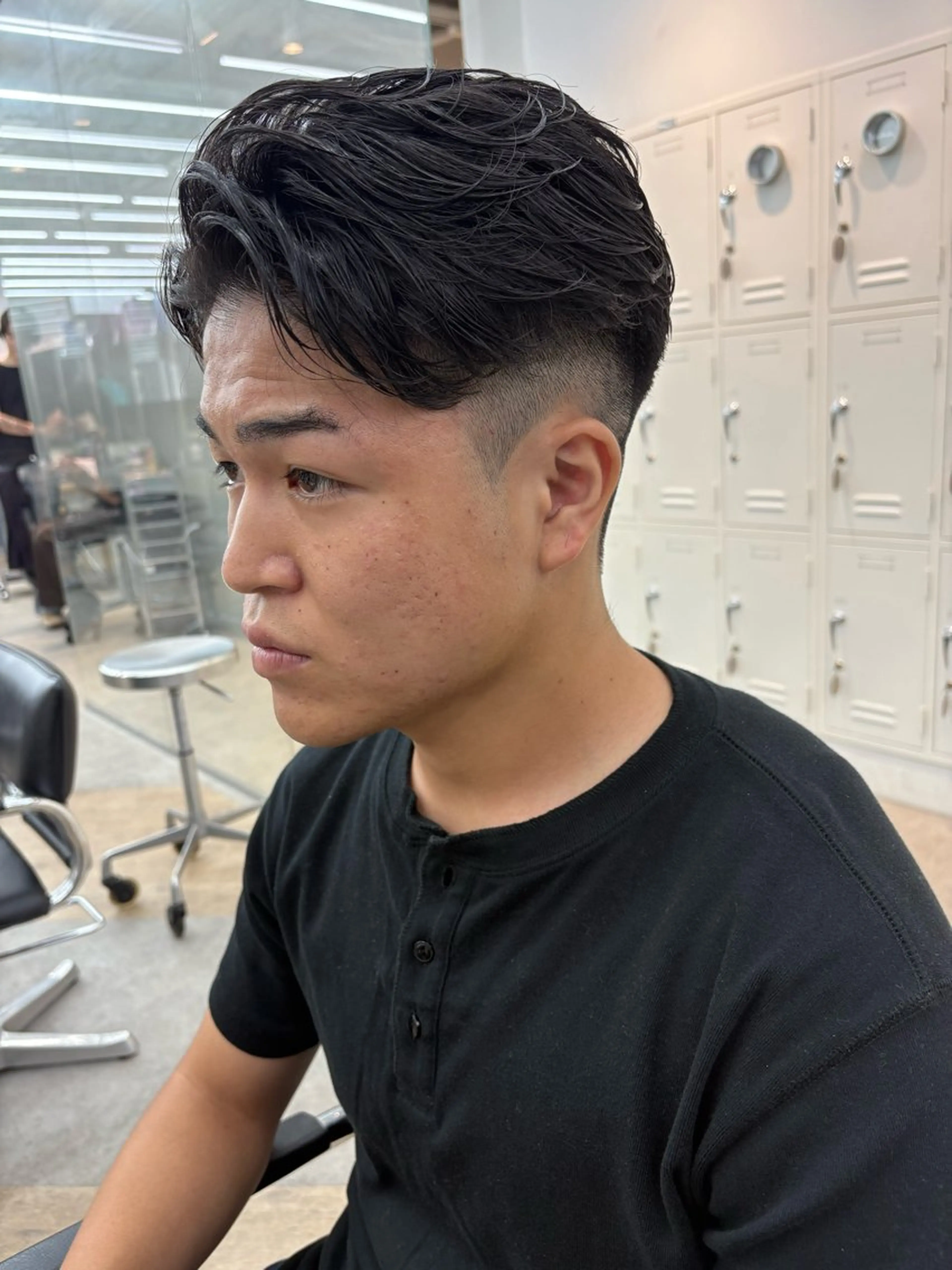 パーマ メンズ パーマ 🌀toa/波巻き✨ /メンズパーマ／栄のヘアスタイル