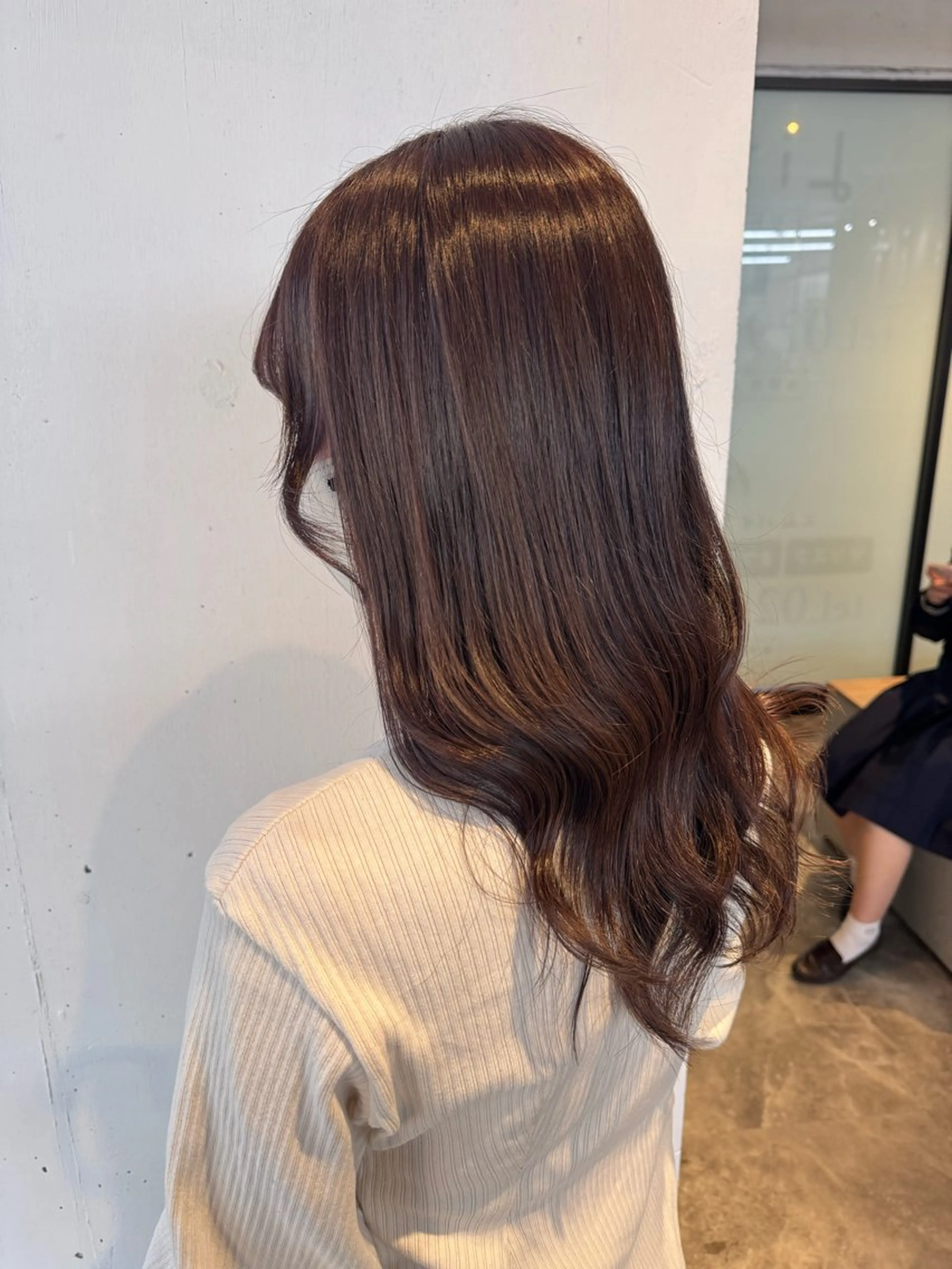 ロング カラー 蓮田 好良のヘアスタイル