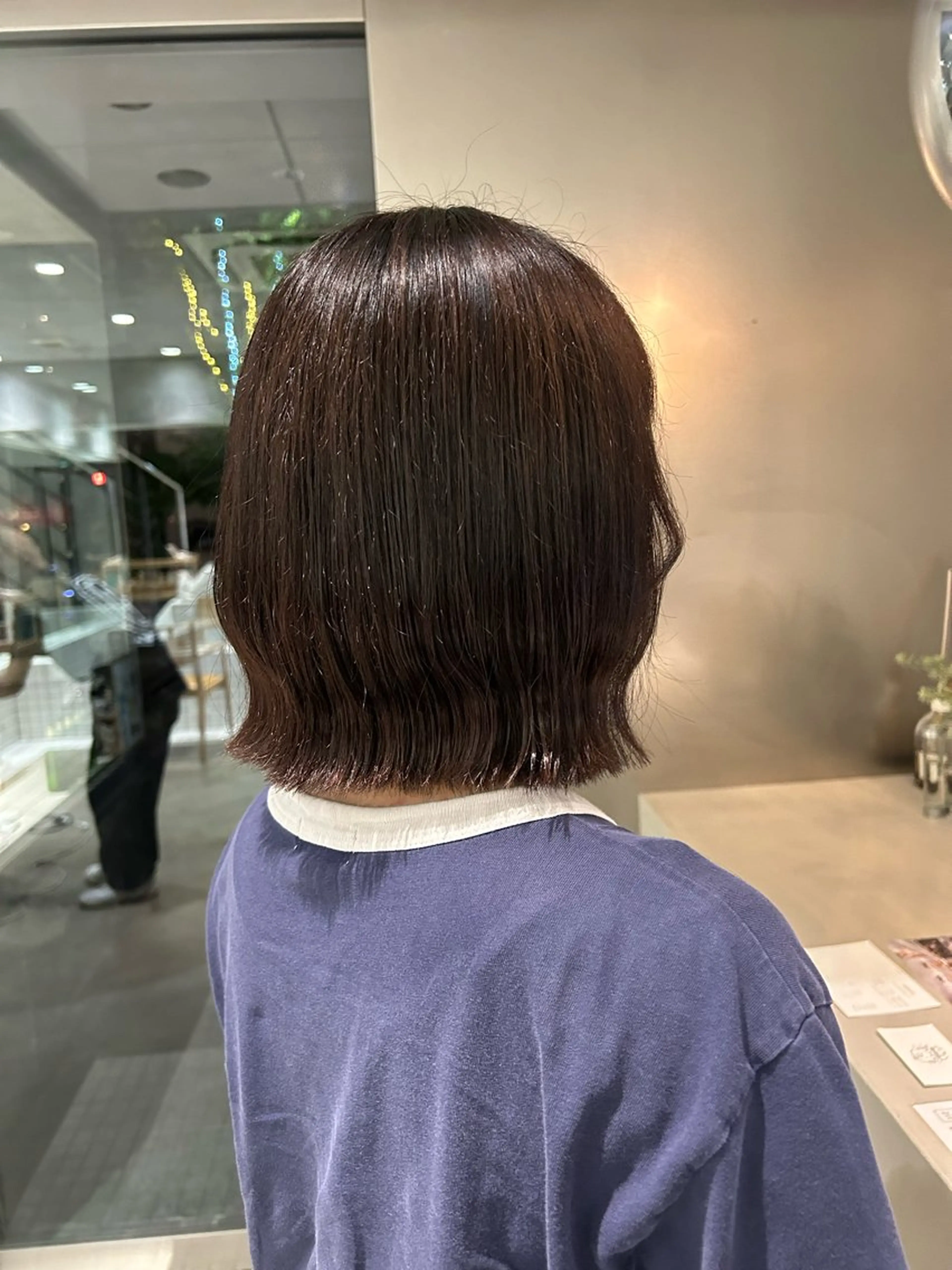 ミディアム カラー ・ nanokaのヘアスタイル