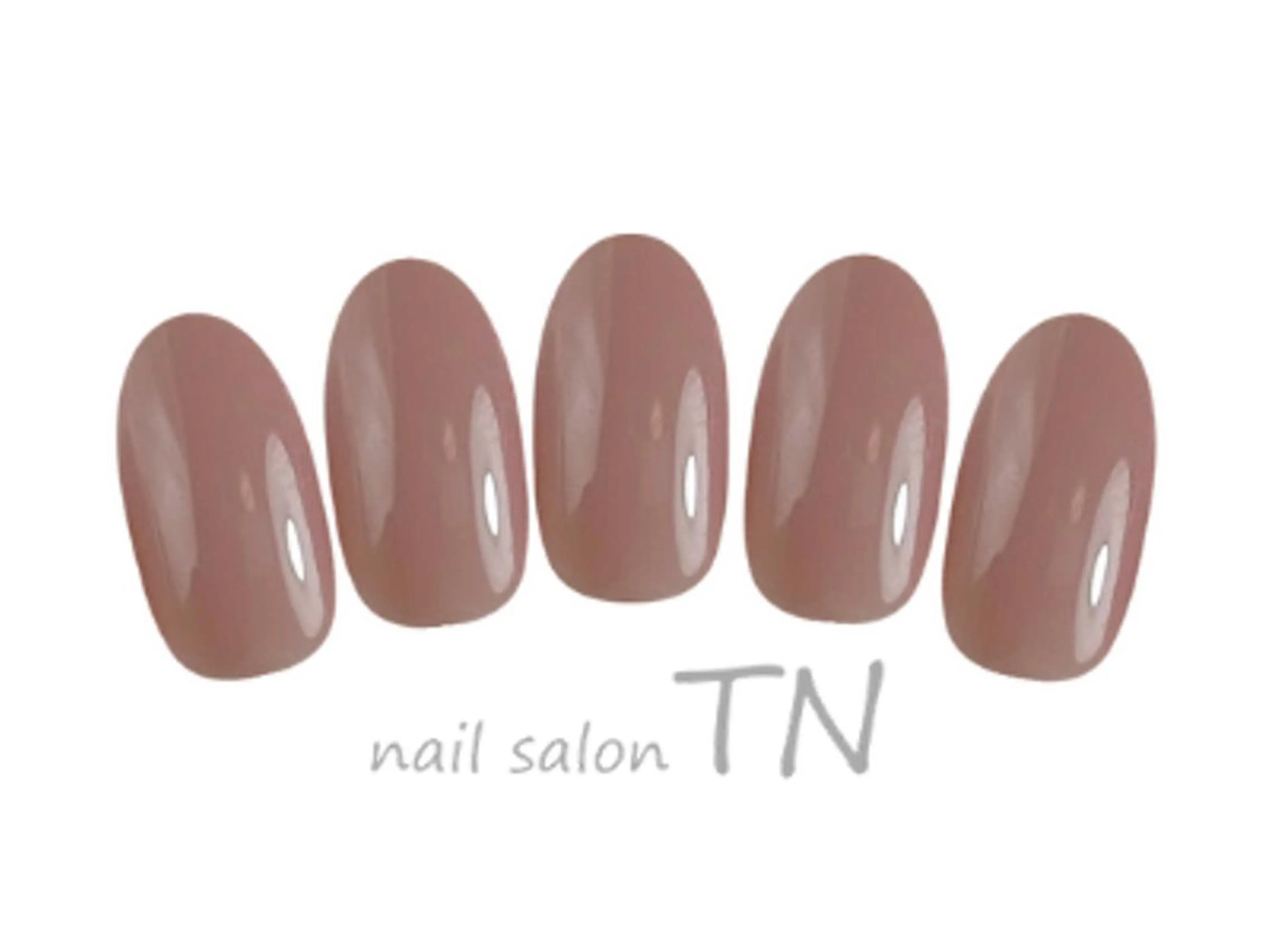 ネイル ワンカラーネイル 矢川 まどかのネイルデザイン