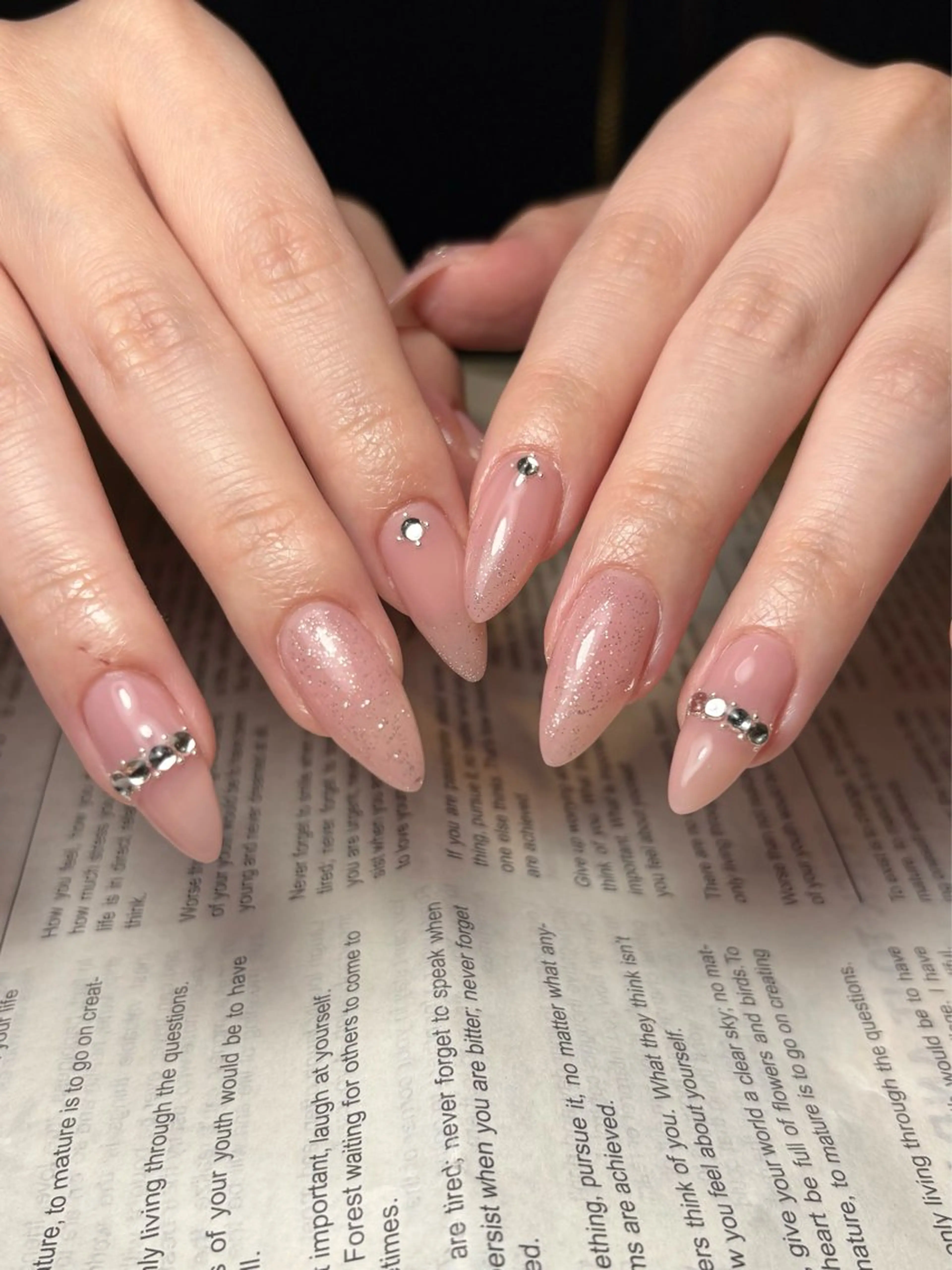 【初回オフ無料】90分アート放題(別途パーツ代)デザイン持ち込み🉑パラジェル＋¥500の写真