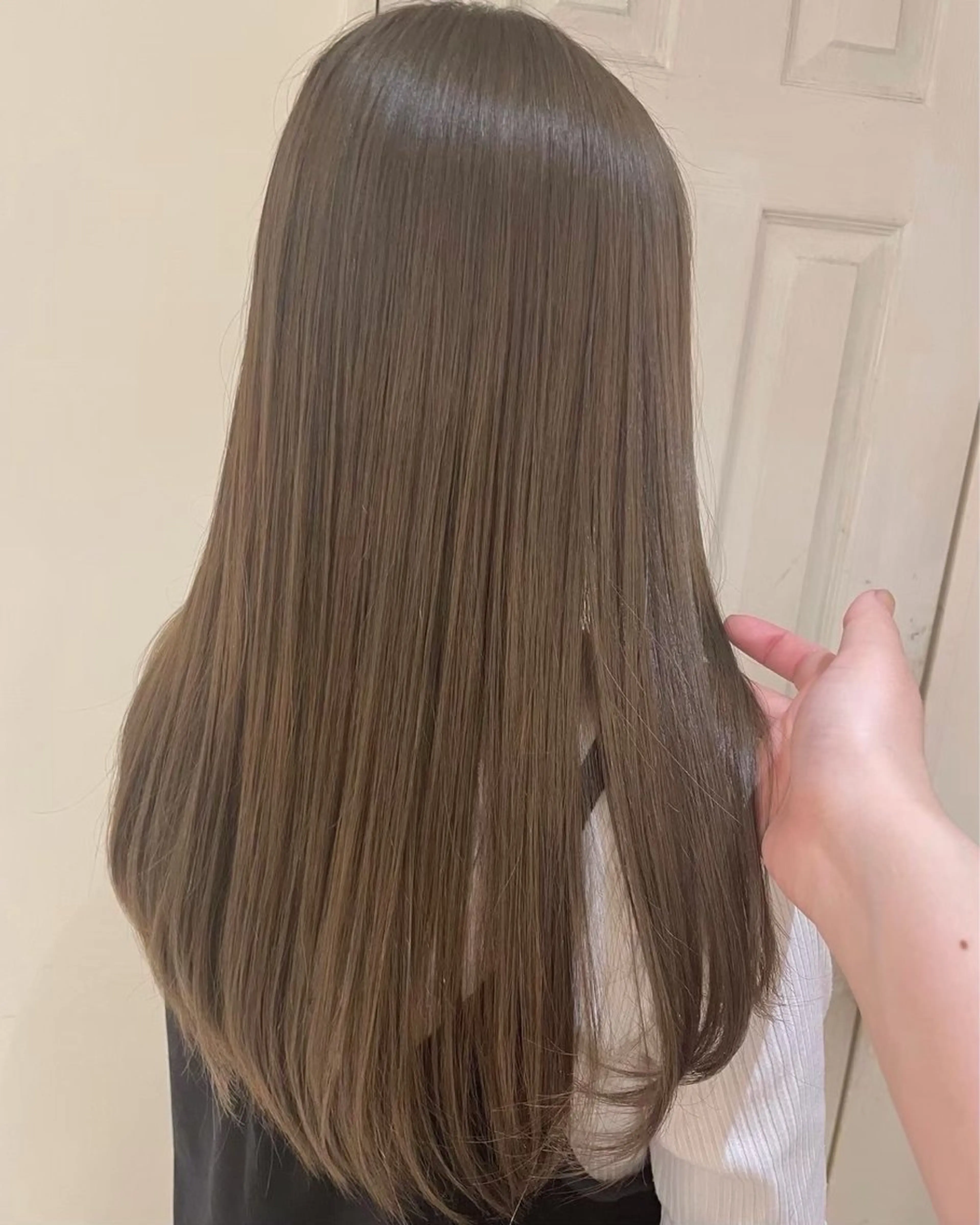 ロング カラー 五十畑 豪のヘアスタイル