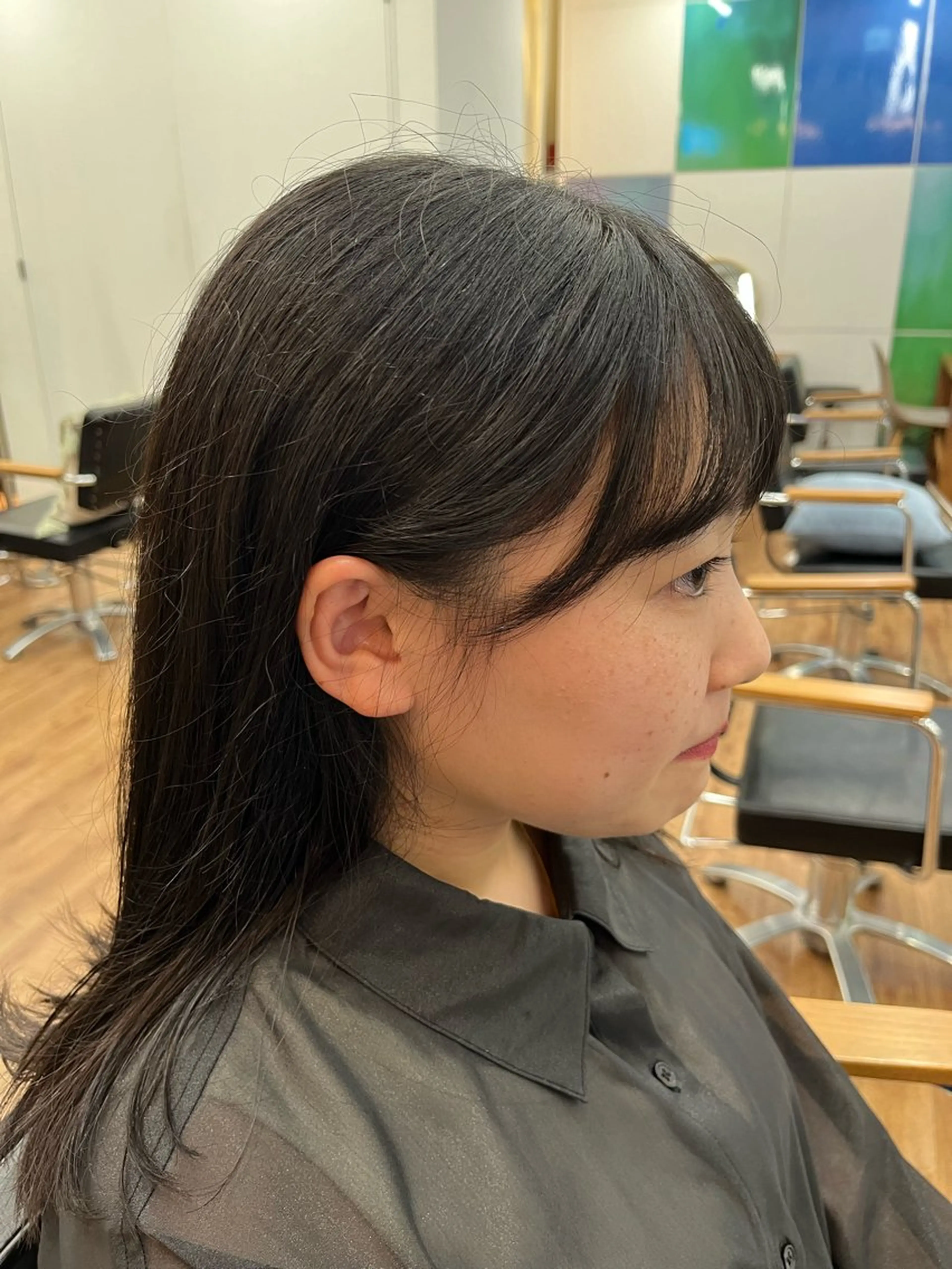 ミディアム 顔周りカット 吉祥寺✂️ shutoのヘアスタイル