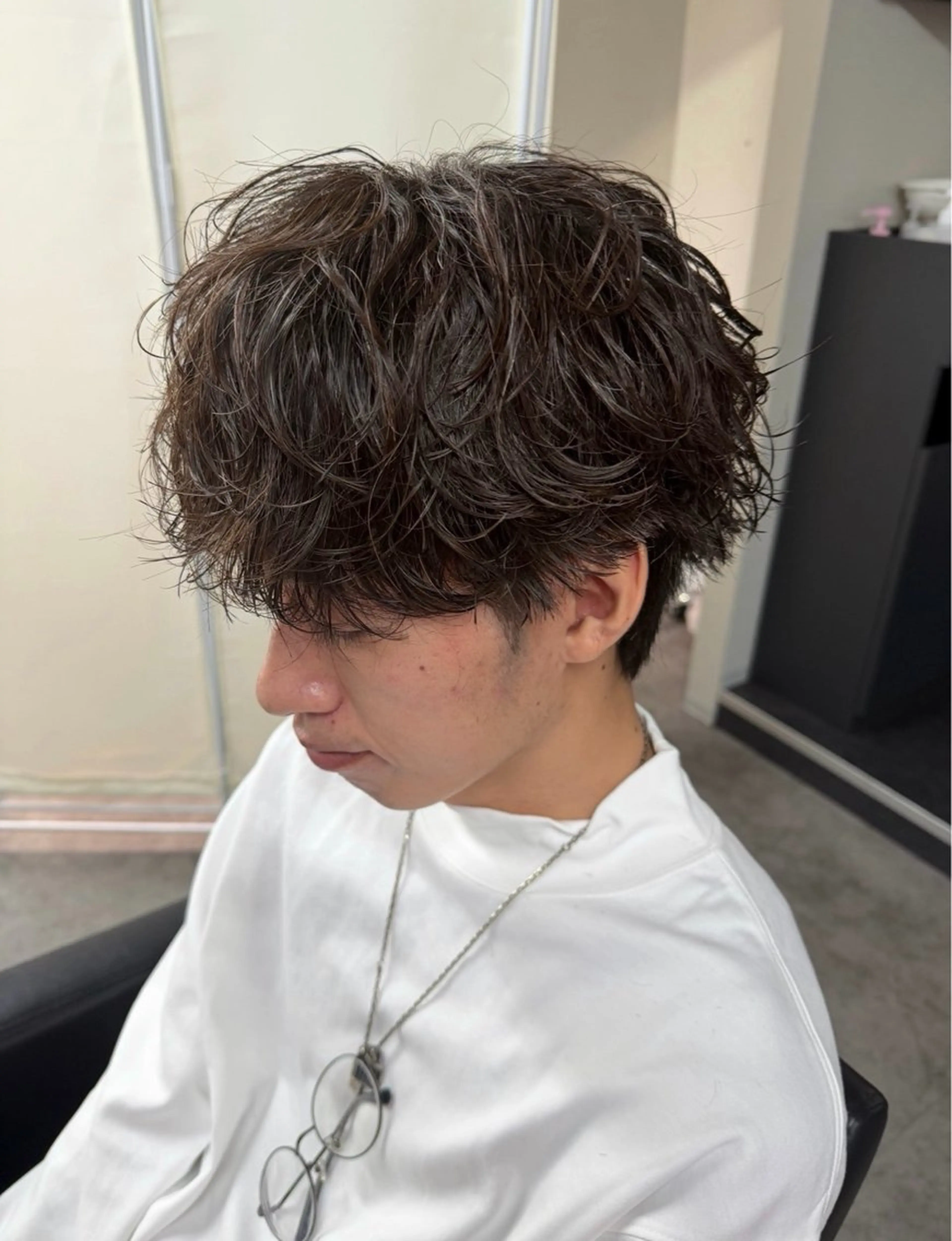 パーマ カット パーマ シャドウパーマ/立川 メンズ/コタロウのヘアスタイル