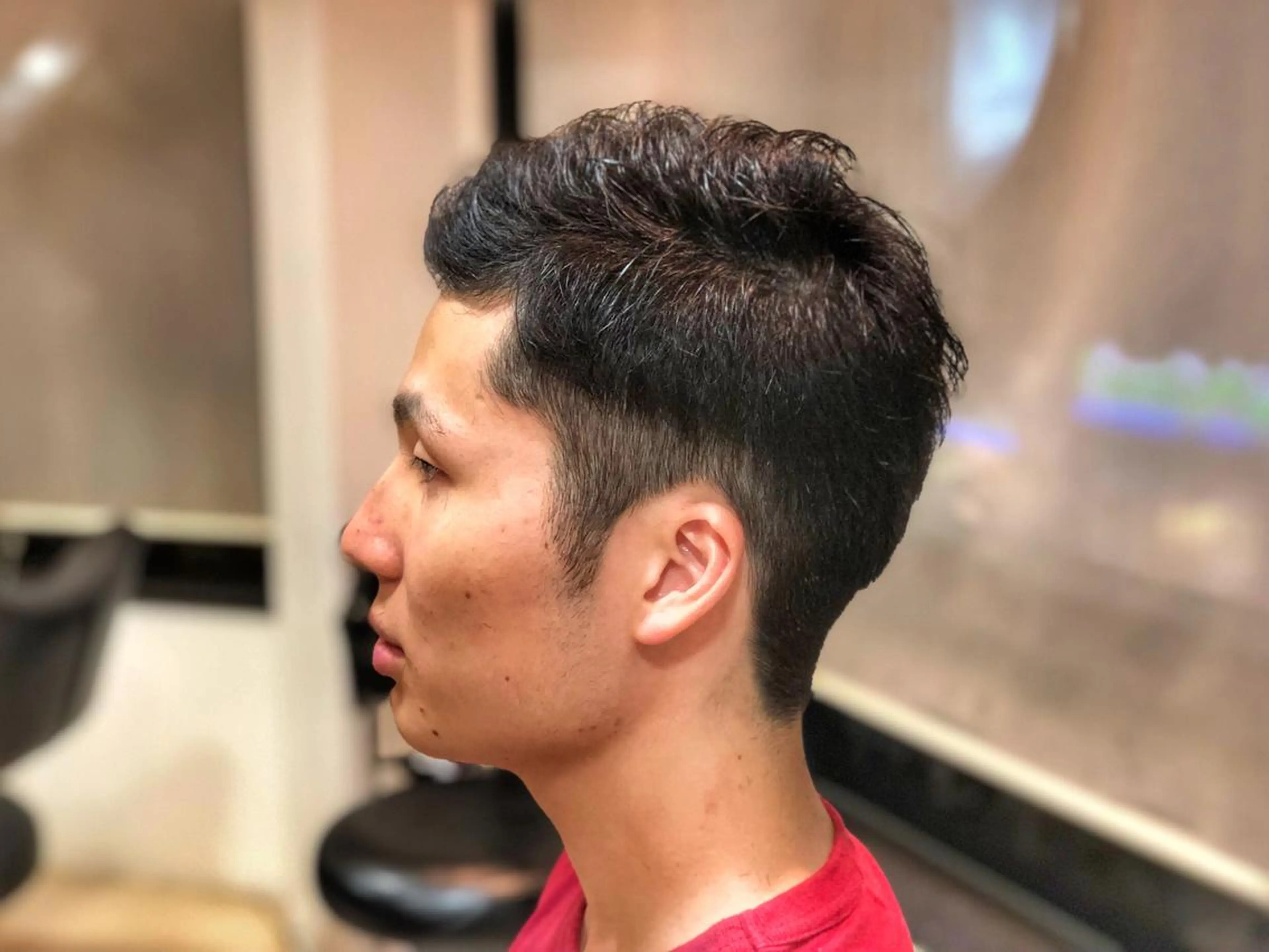 ショート メンズ 美髪矯正 Rioのヘアスタイル