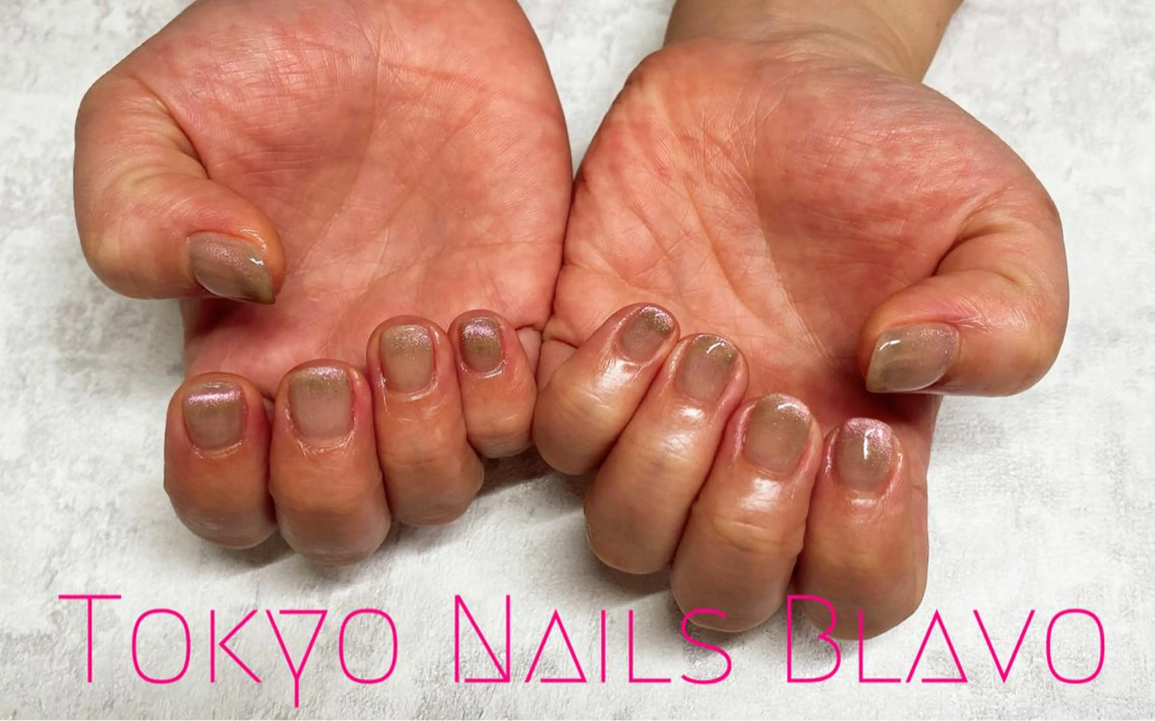 ネイル マグネットネイル ワンカラーネイル T.N.B 山本陽子のネイルデザイン