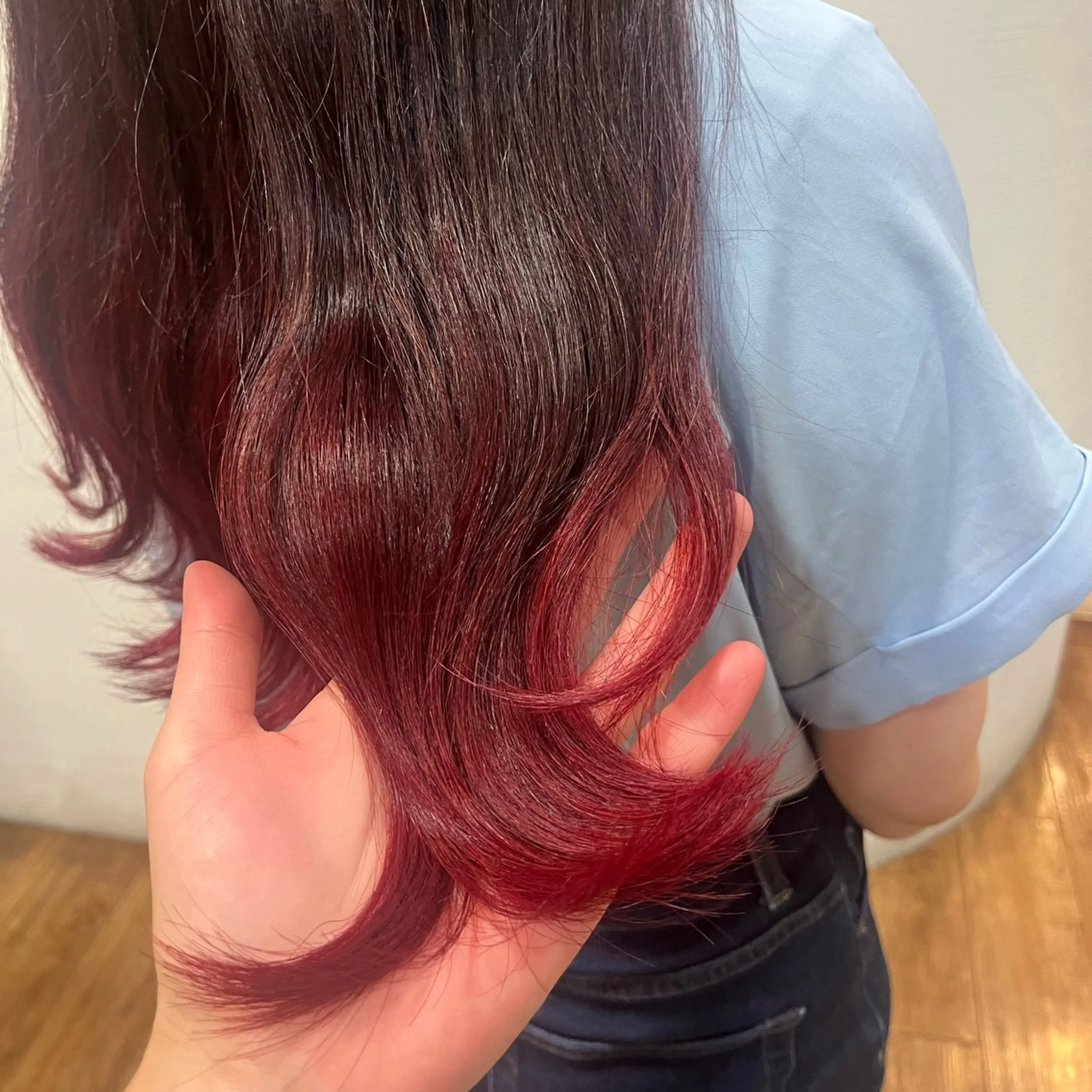 🧴インナーカラー、裾カラーの写真