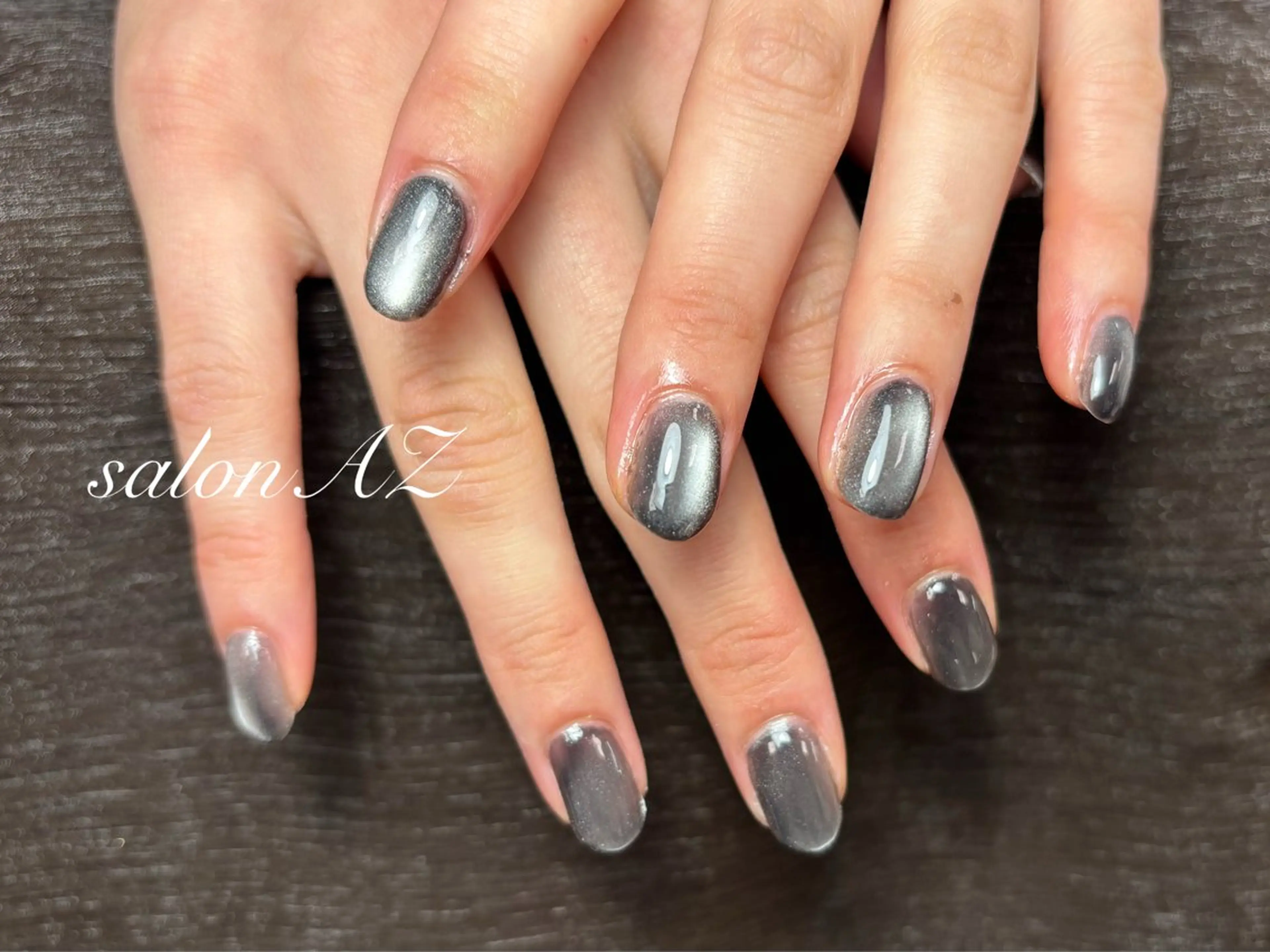 ネイル アートネイル 長さ出し フットネイル フレンチネイル ジェルネイル salon AZ NANAのネイルデザイン