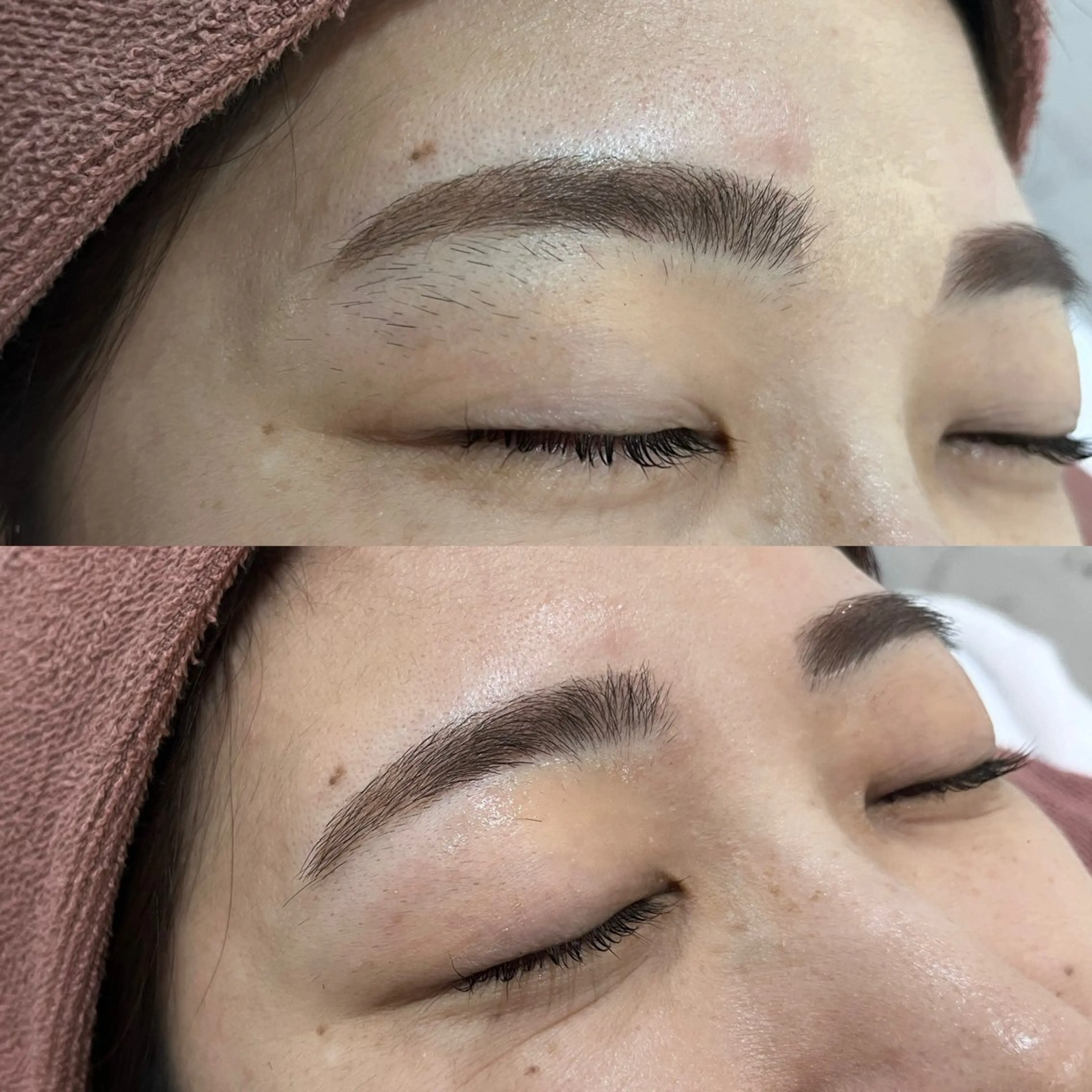 アイブロウ ワックス脱毛 Heir & Eye 🧡福羅美汐のマツエク・マツパデザイン