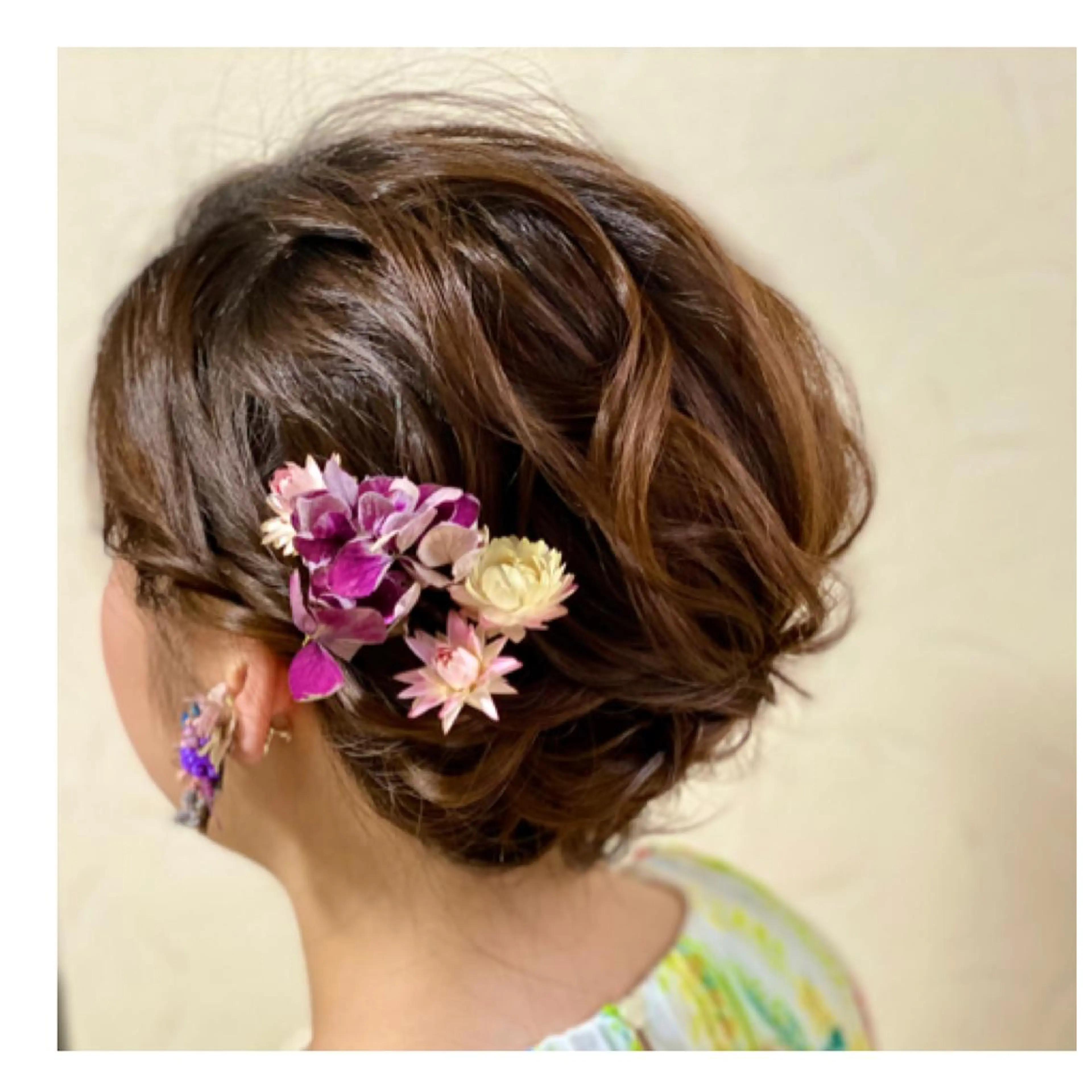 ミディアム ヘアアレンジ マツエク・マツパ 鈴木 沙羅のマツエク・マツパデザイン