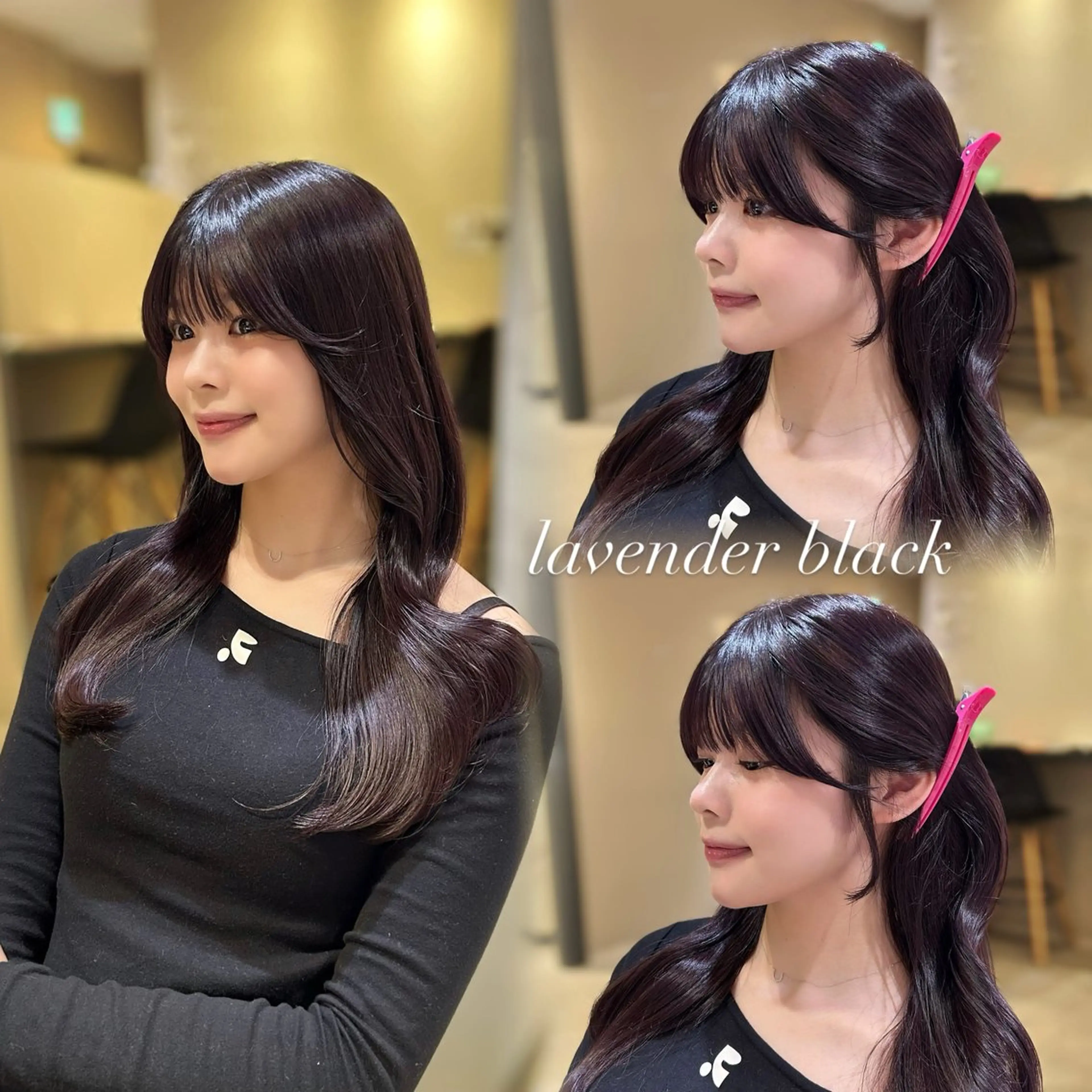 セミロング 谷 亜澄のヘアスタイル