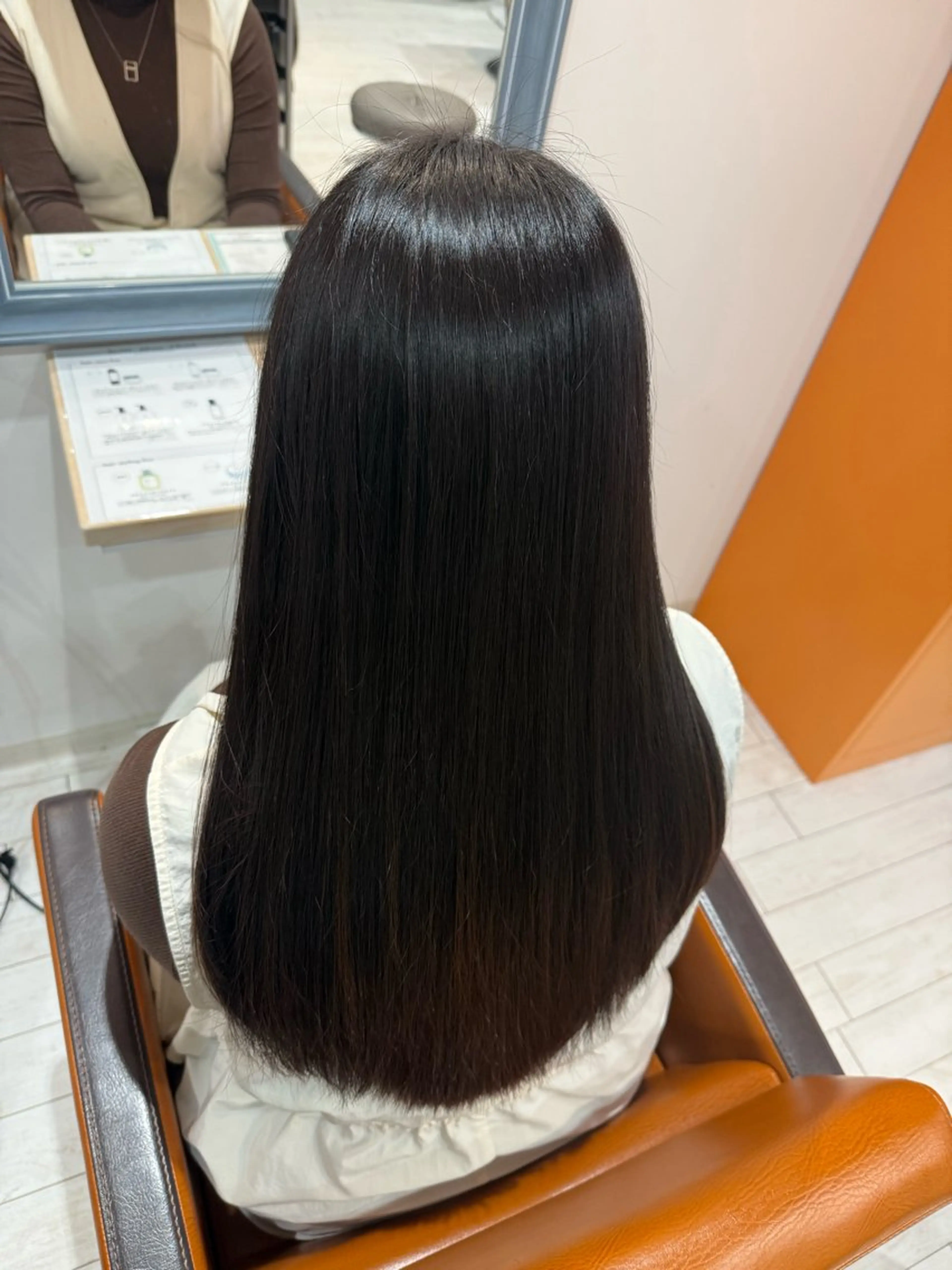 セミロング トリートメント 🍊髪質改善🍊縮毛 矯正🍊濱野紗奈🍊のヘアスタイル