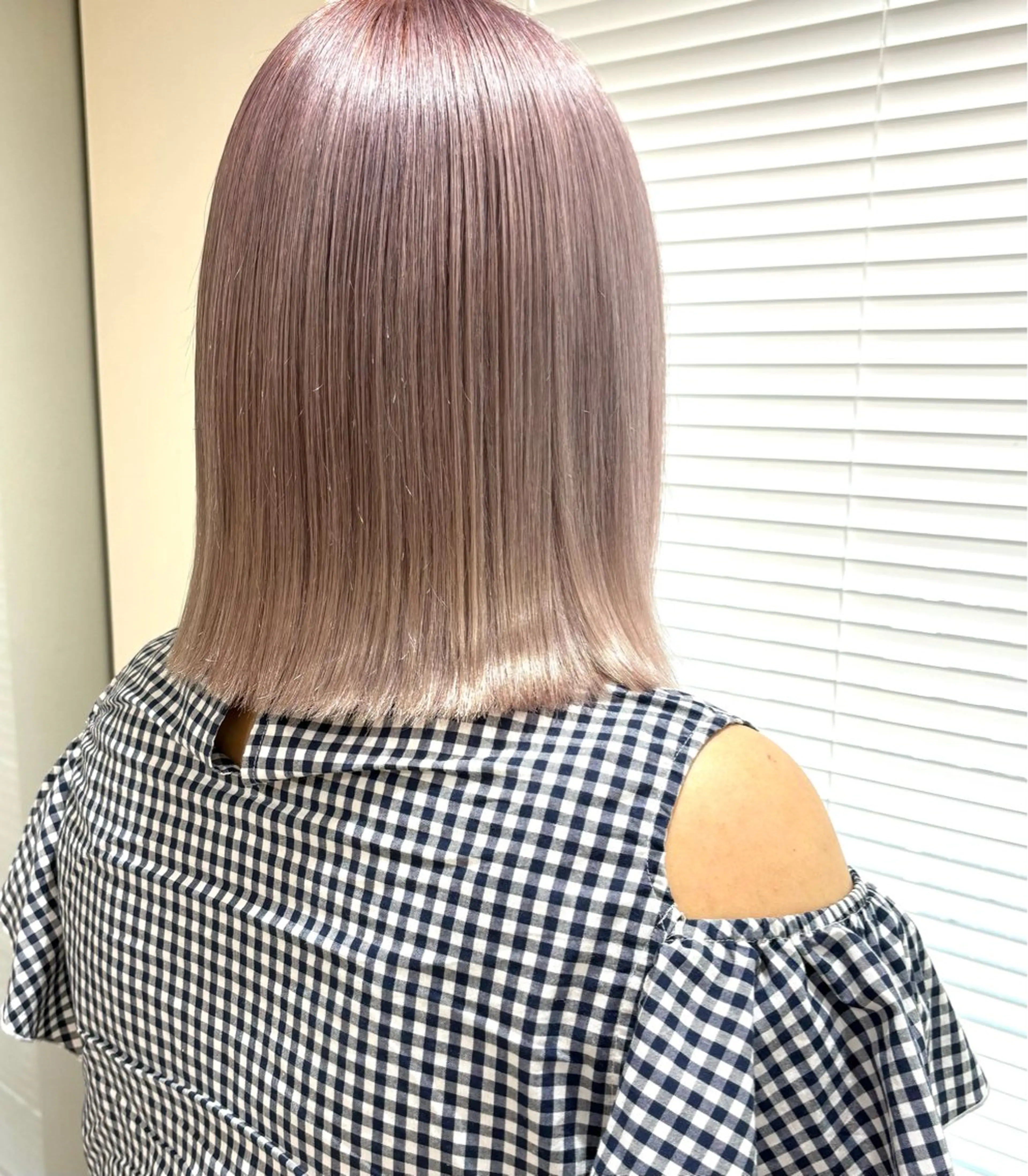 新規限定ダブルカラー　ブリーチオンフルカラーの写真