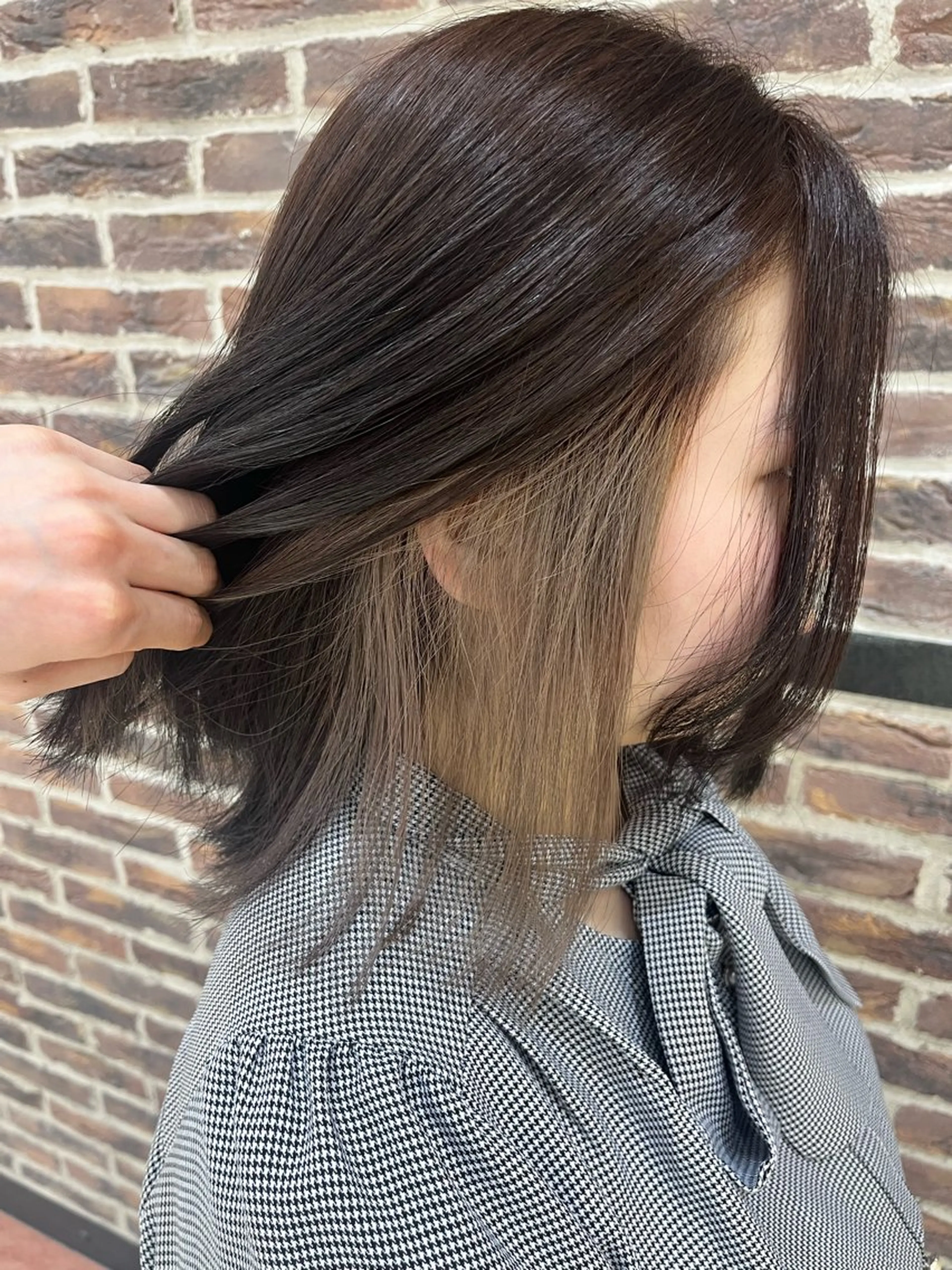 ミディアム カラー BENI鈎取 kanakoのヘアスタイル