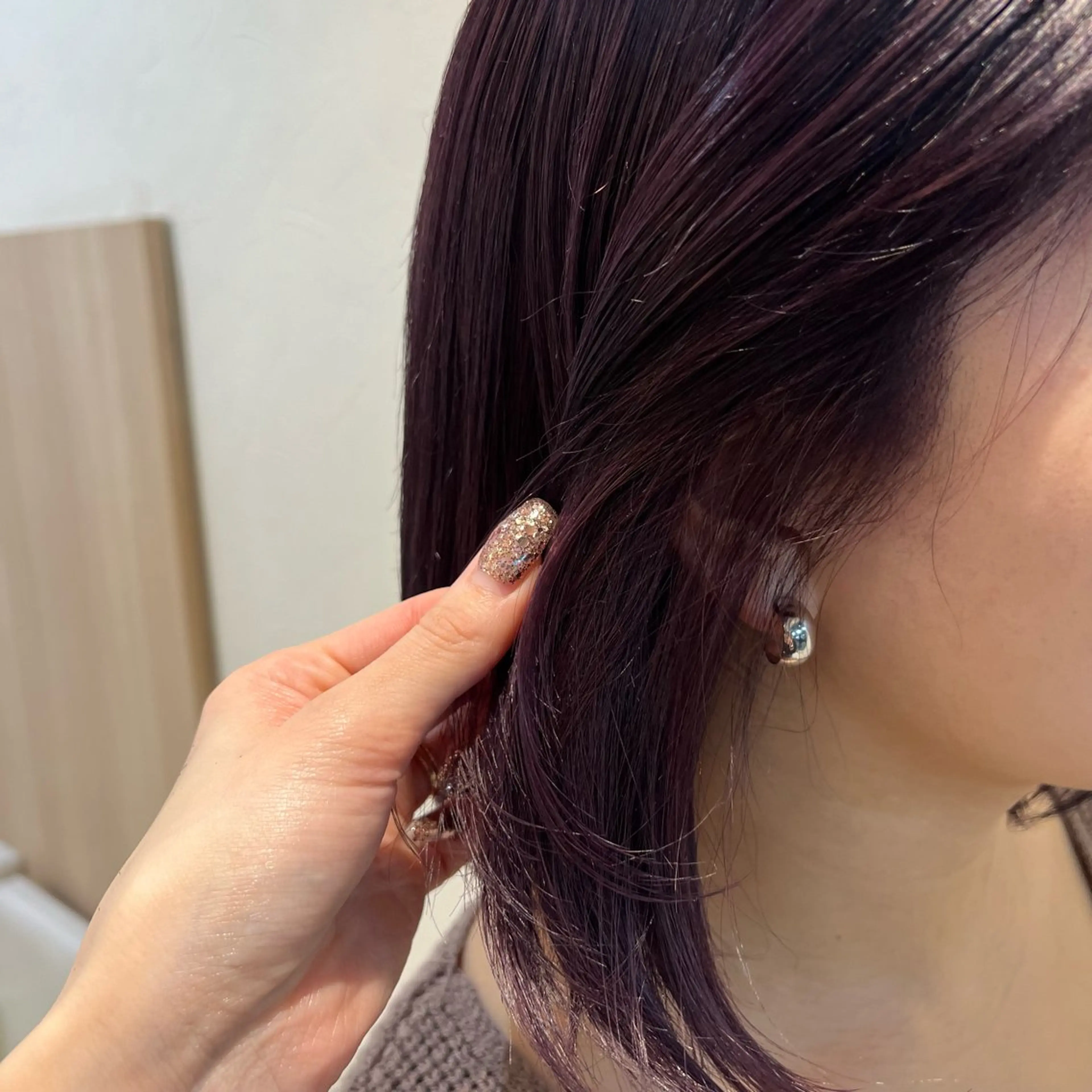 ショート 店長ハイトーンカラー 柞山史奈のヘアスタイル