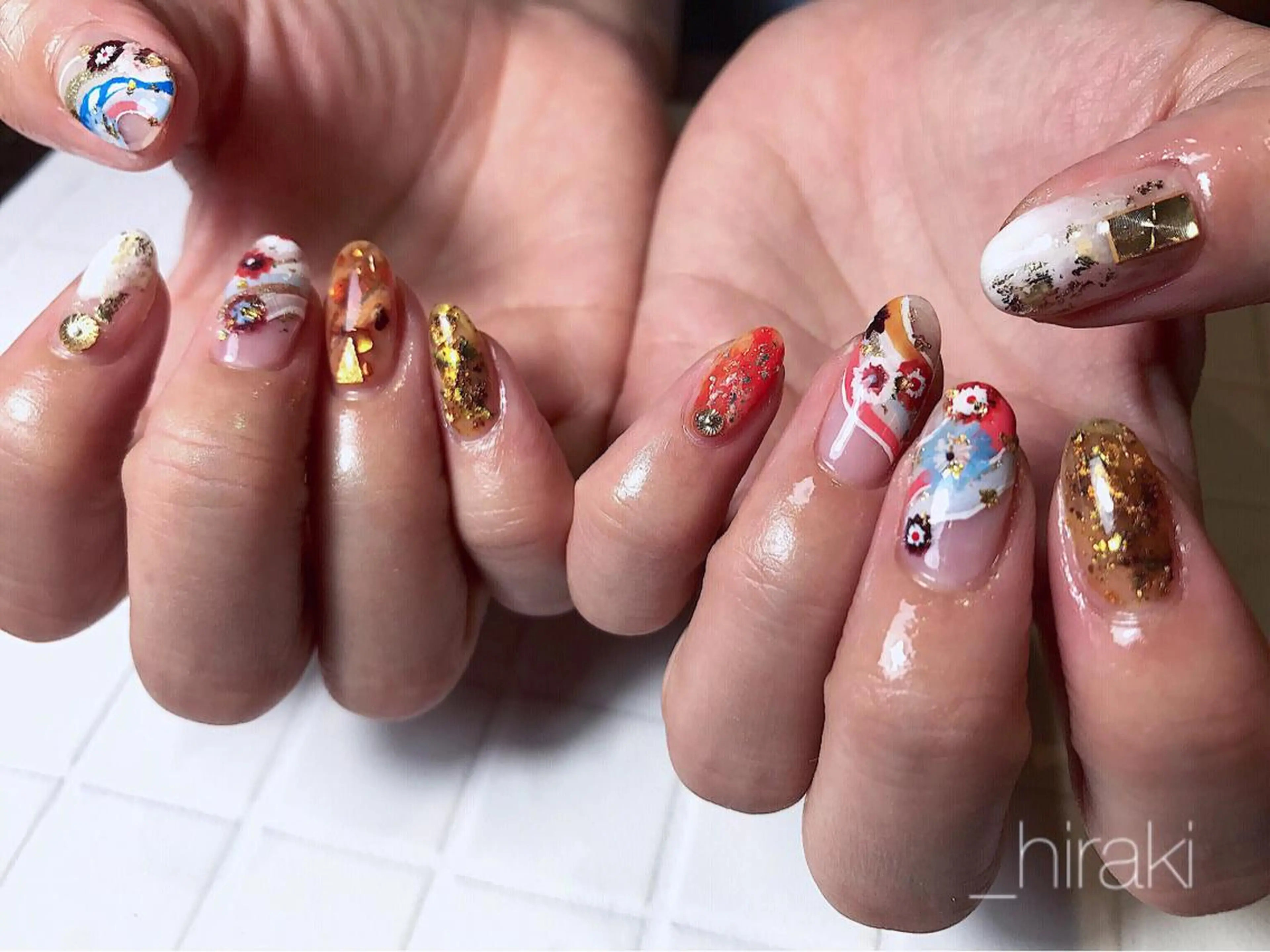 ネイル nail atelier AMBER所属・saori .の眉毛・アイブロウイメージ