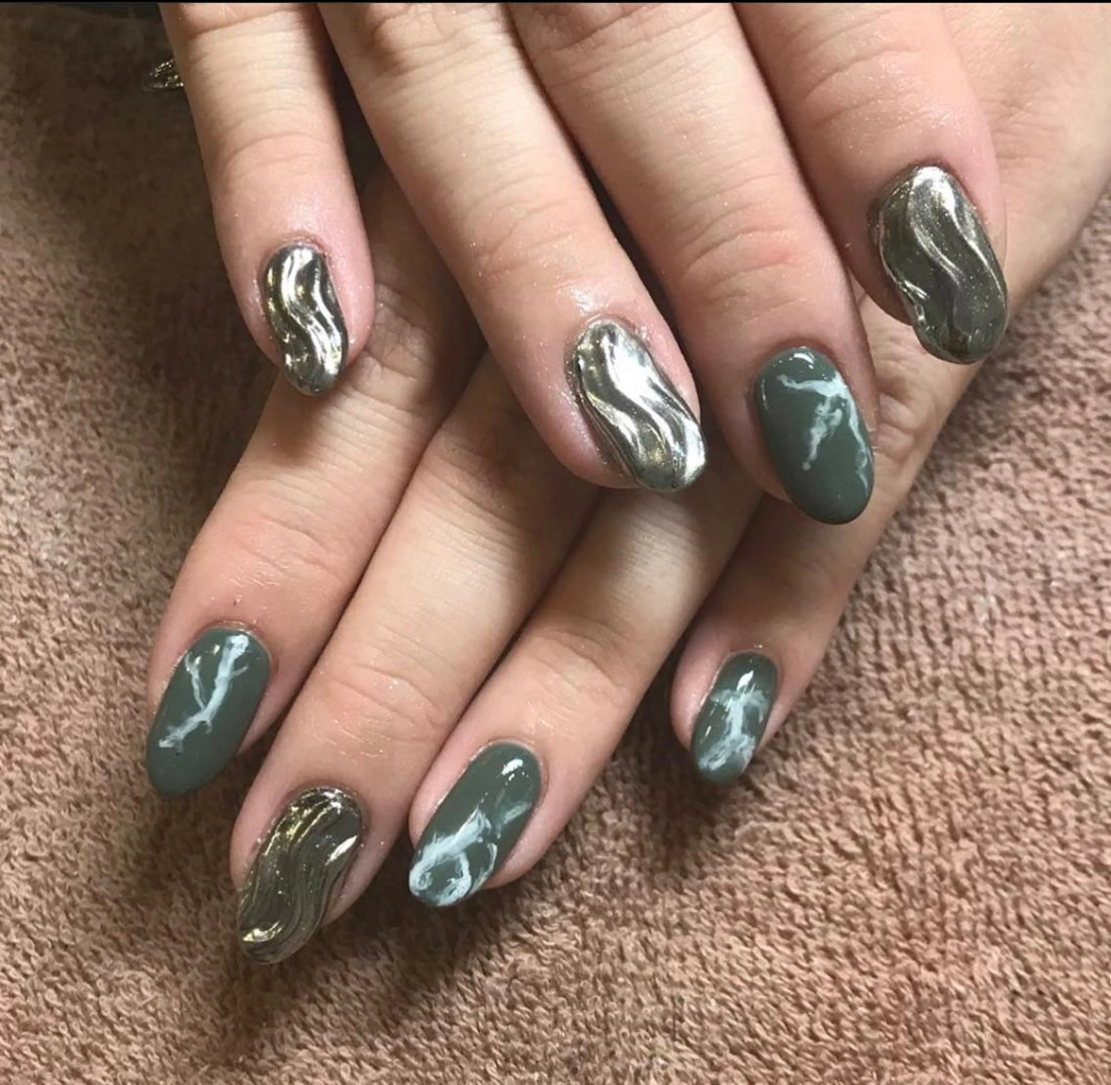 ネイル ○△□ 守口市のネイルデザイン