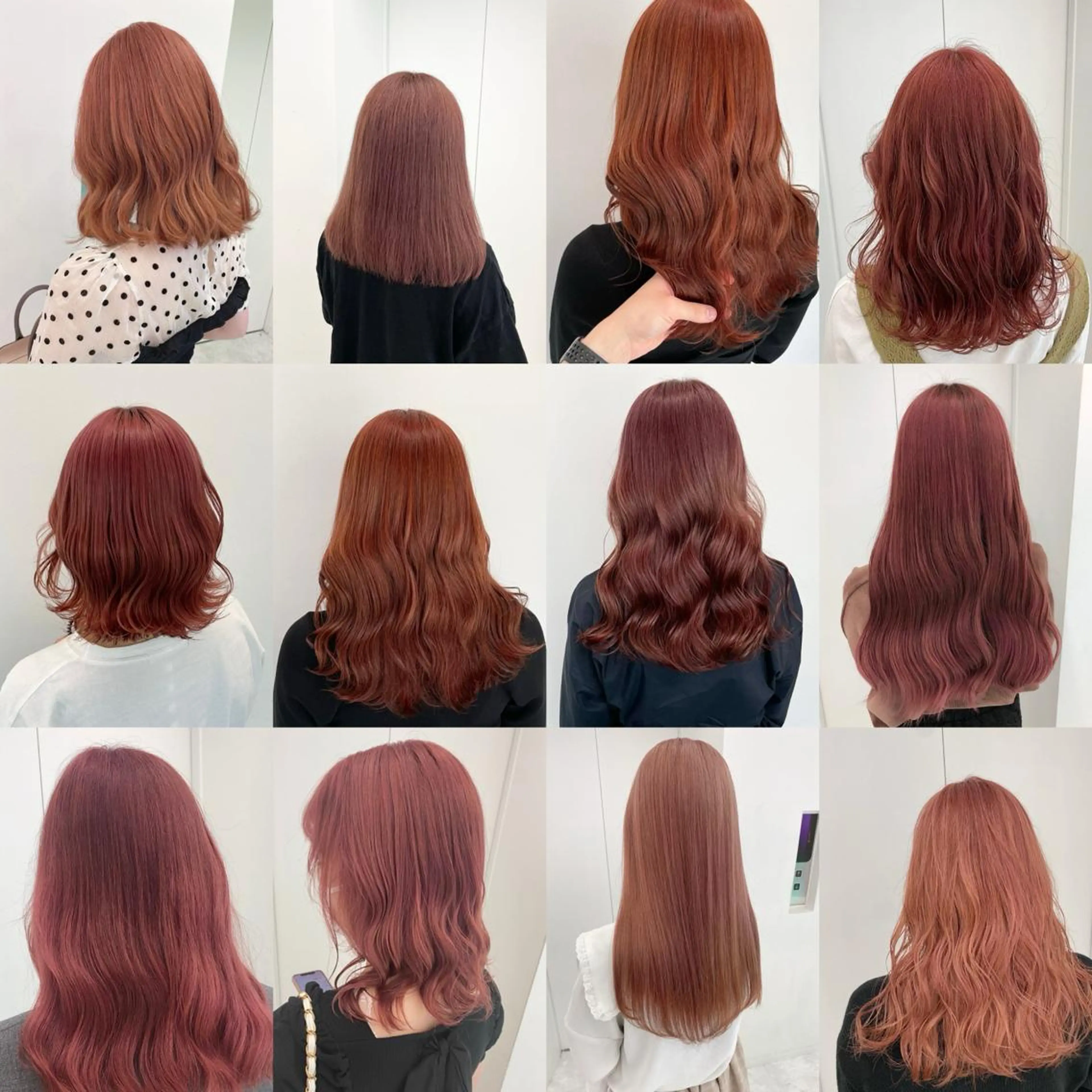 セミロング カラー ヘアアレンジ ダブルカラー｜ なおき｜池袋美容師のヘアスタイル