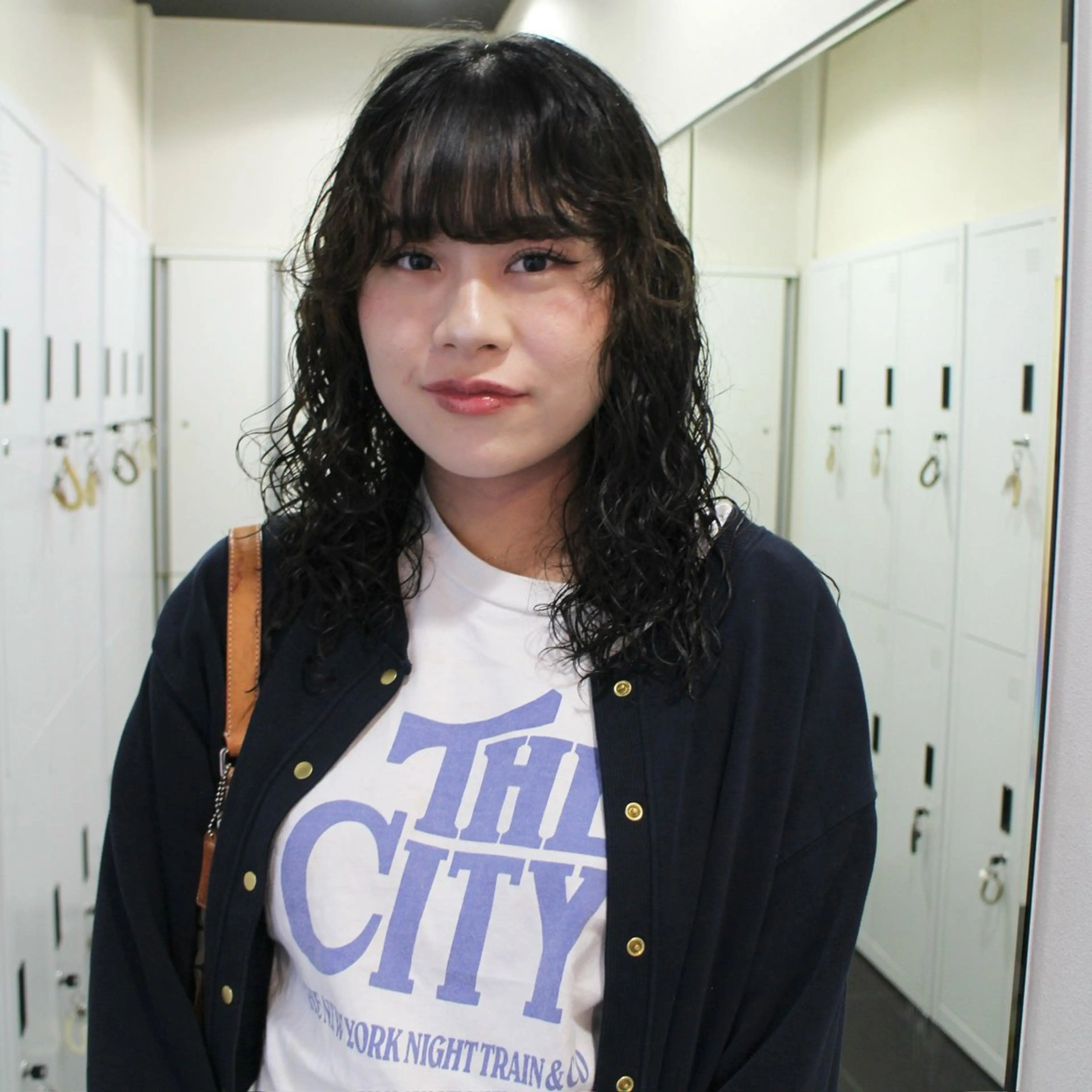 セミロング パーマ セミロングパーマ カーリーパーマ/ 透明ｶﾗｰ/MIKUのヘアスタイル