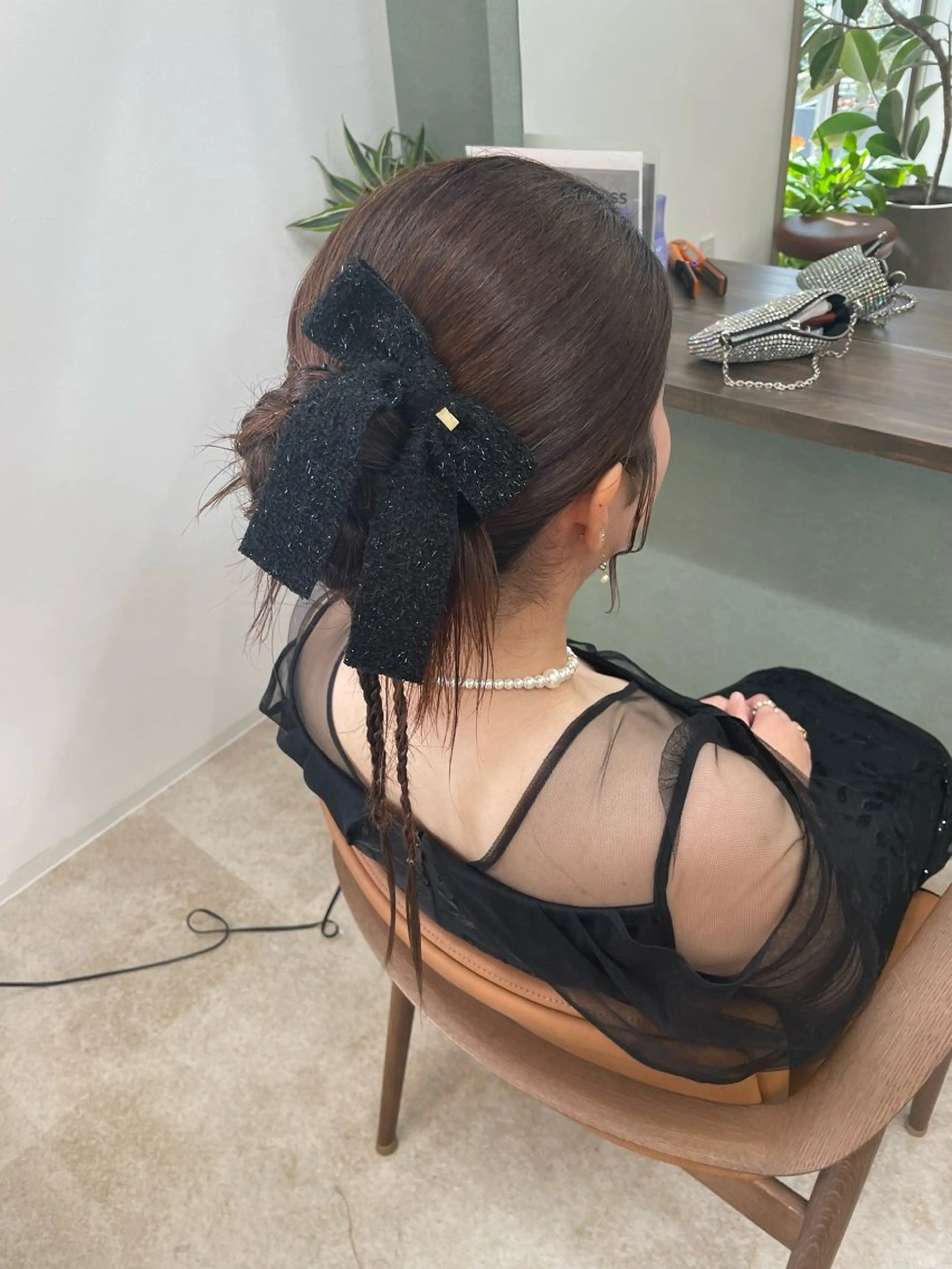 ヘアセットの写真