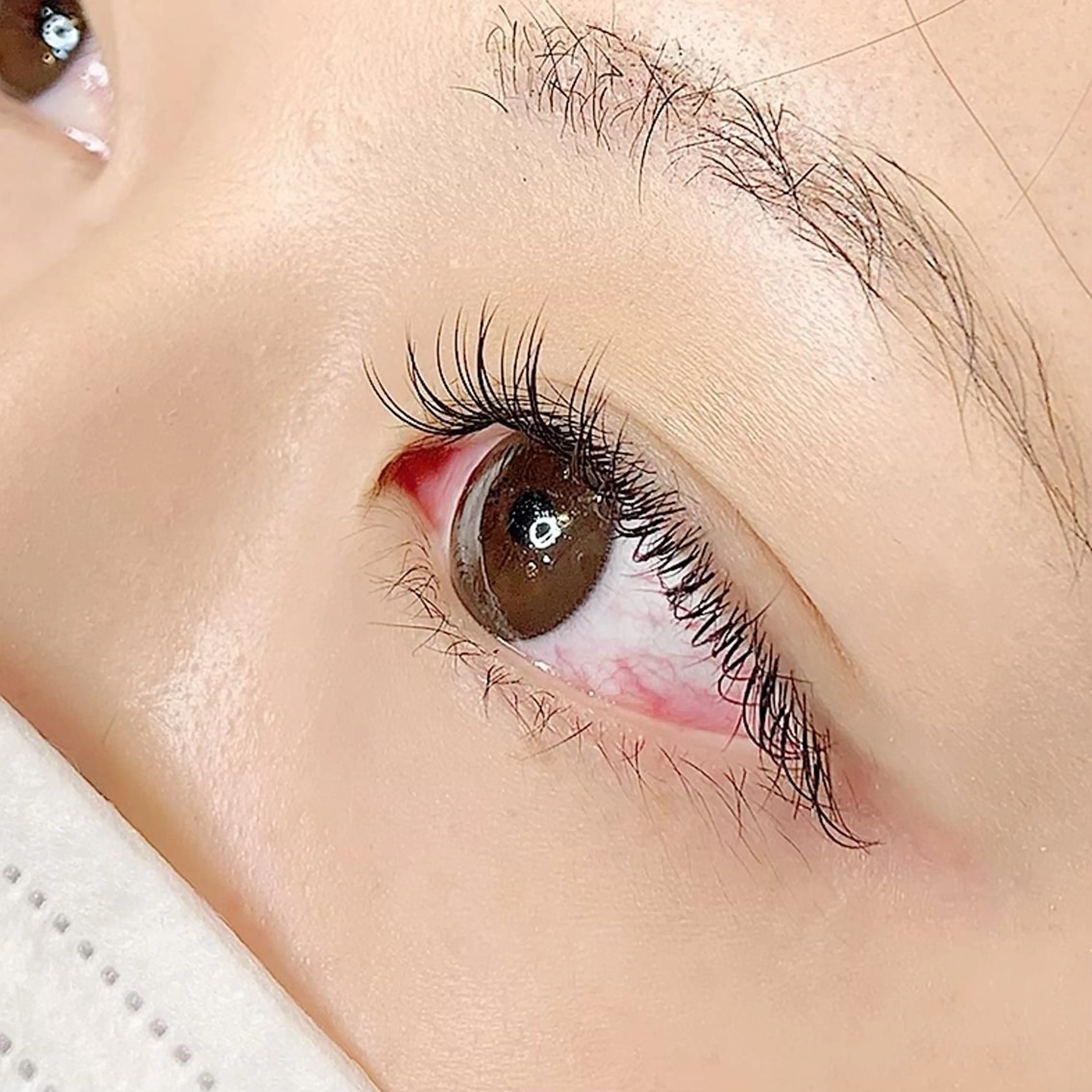 マツエク・マツパ Cカール 目尻長め アトリエリリー 浅野のマツエク・マツパデザイン