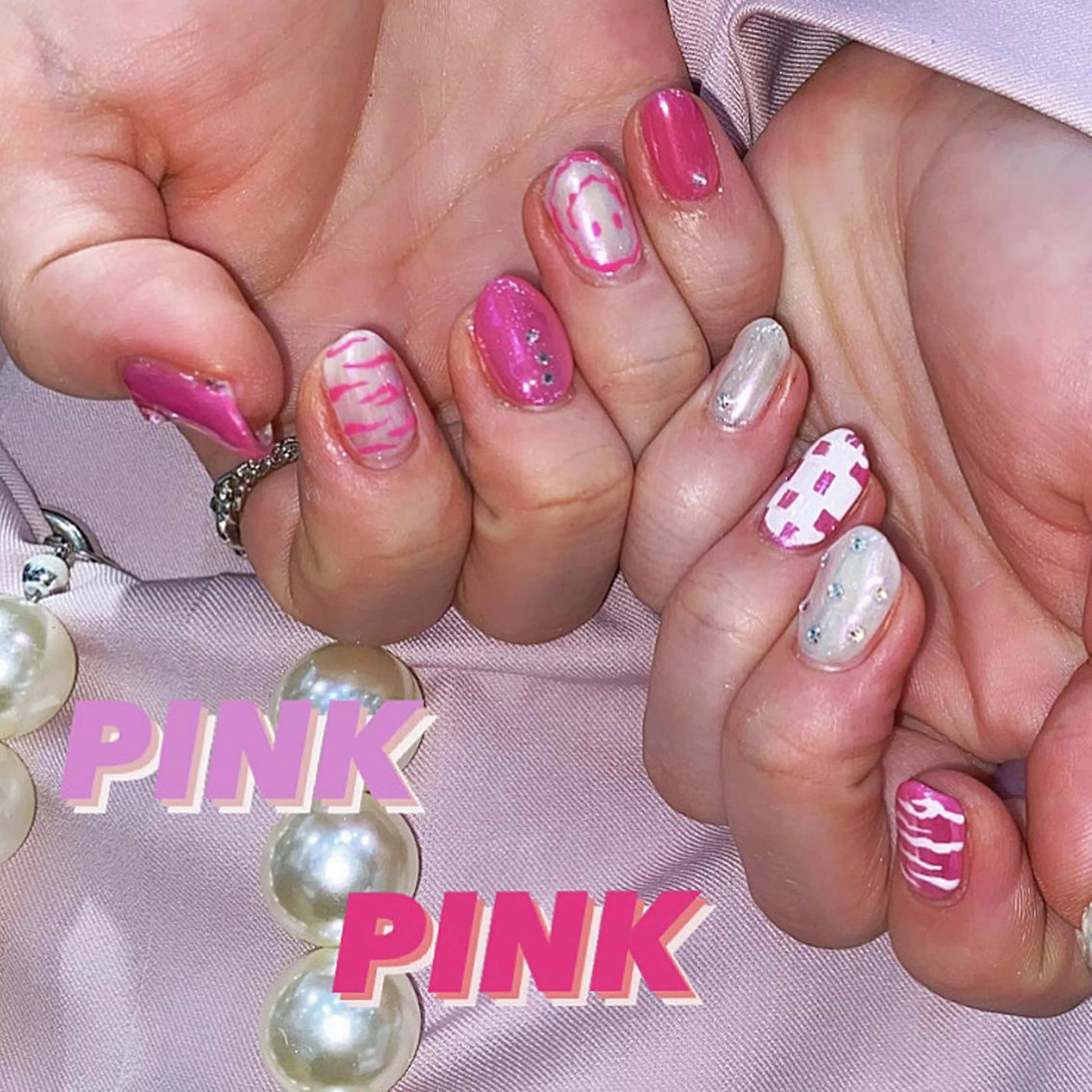 ネイル ハンドネイル ∴Sanae. ∴ トータルビューティーのマツエク・マツパデザイン