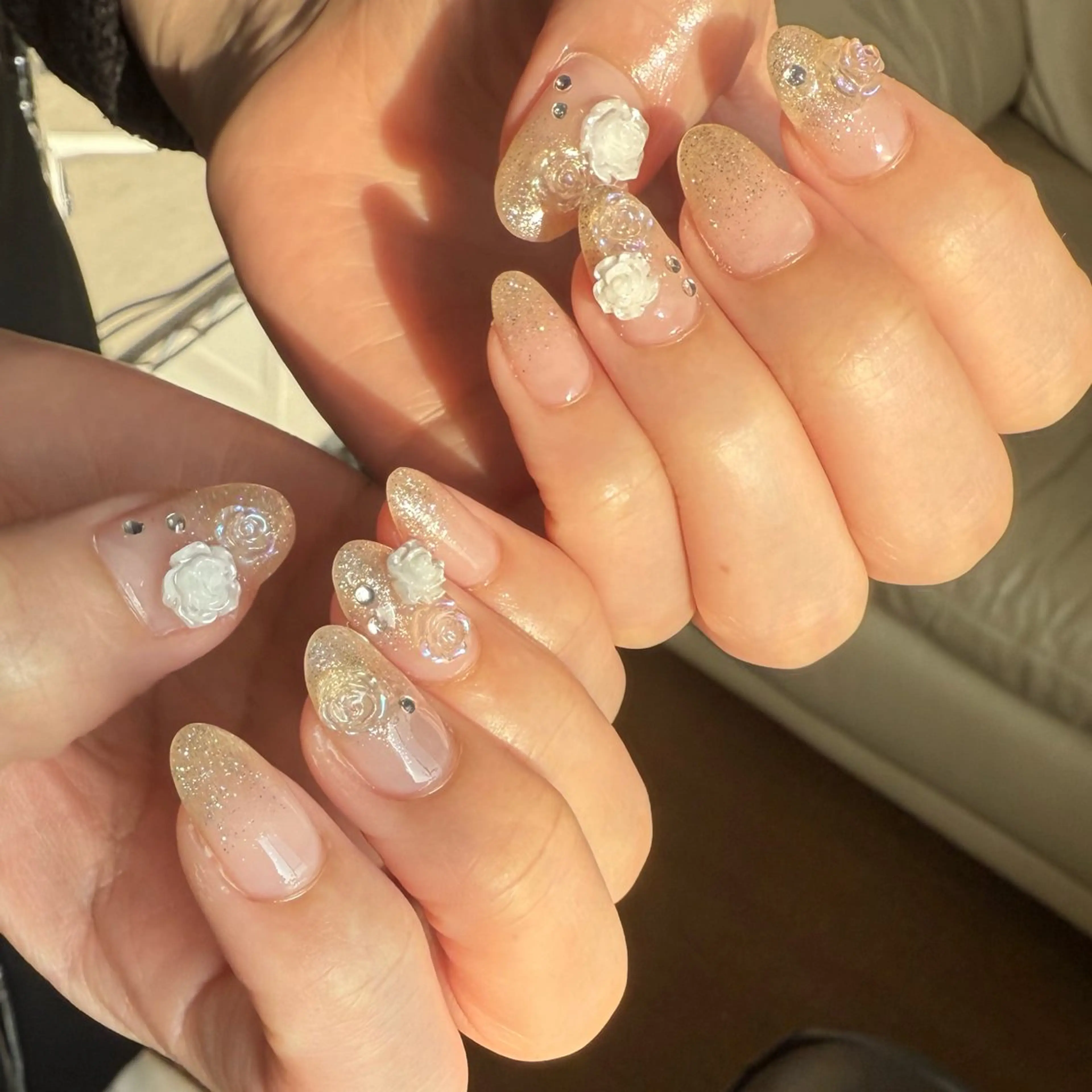 ハンド 【グラデーション】オフ有りの写真