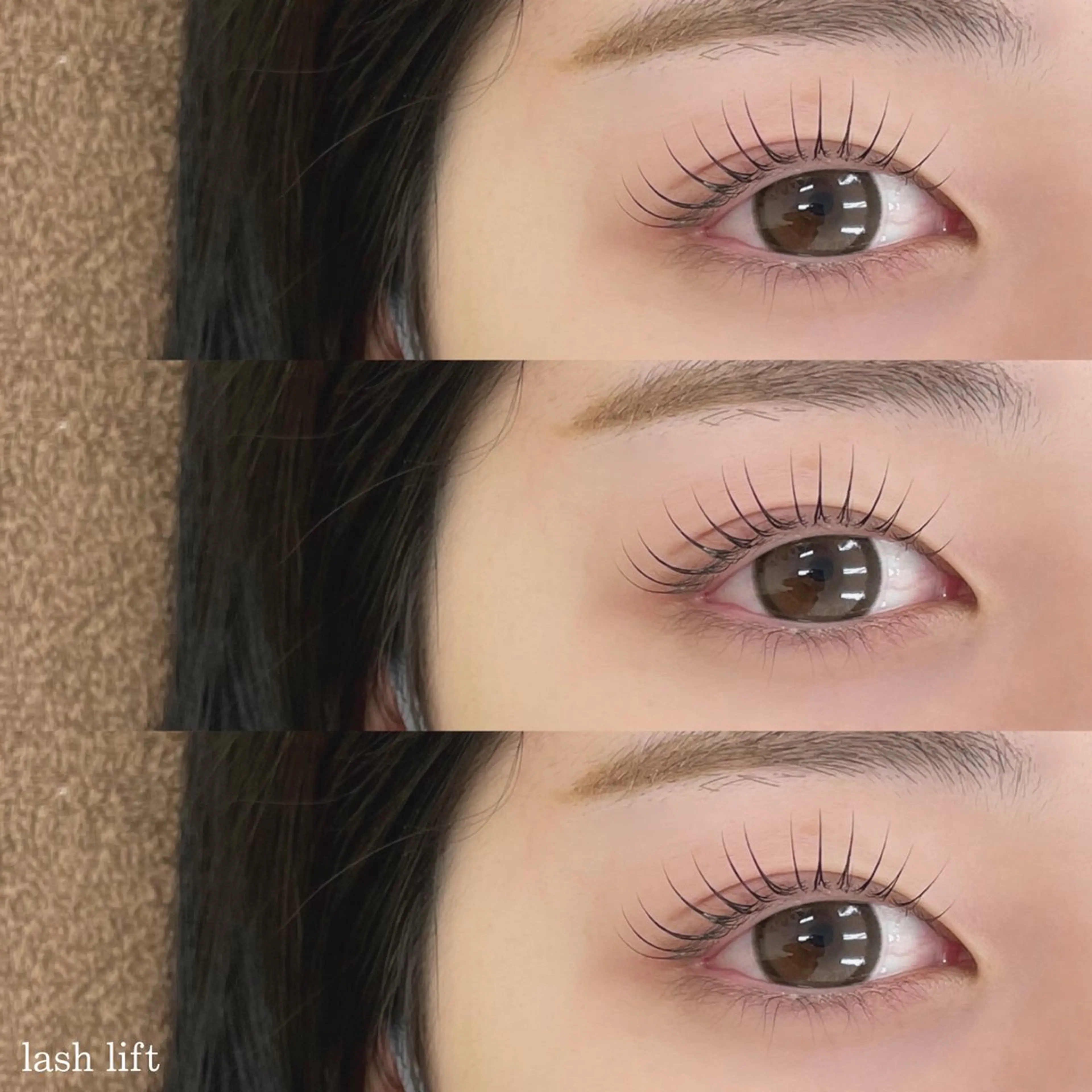 まつ毛パーマ（lash lift）の写真